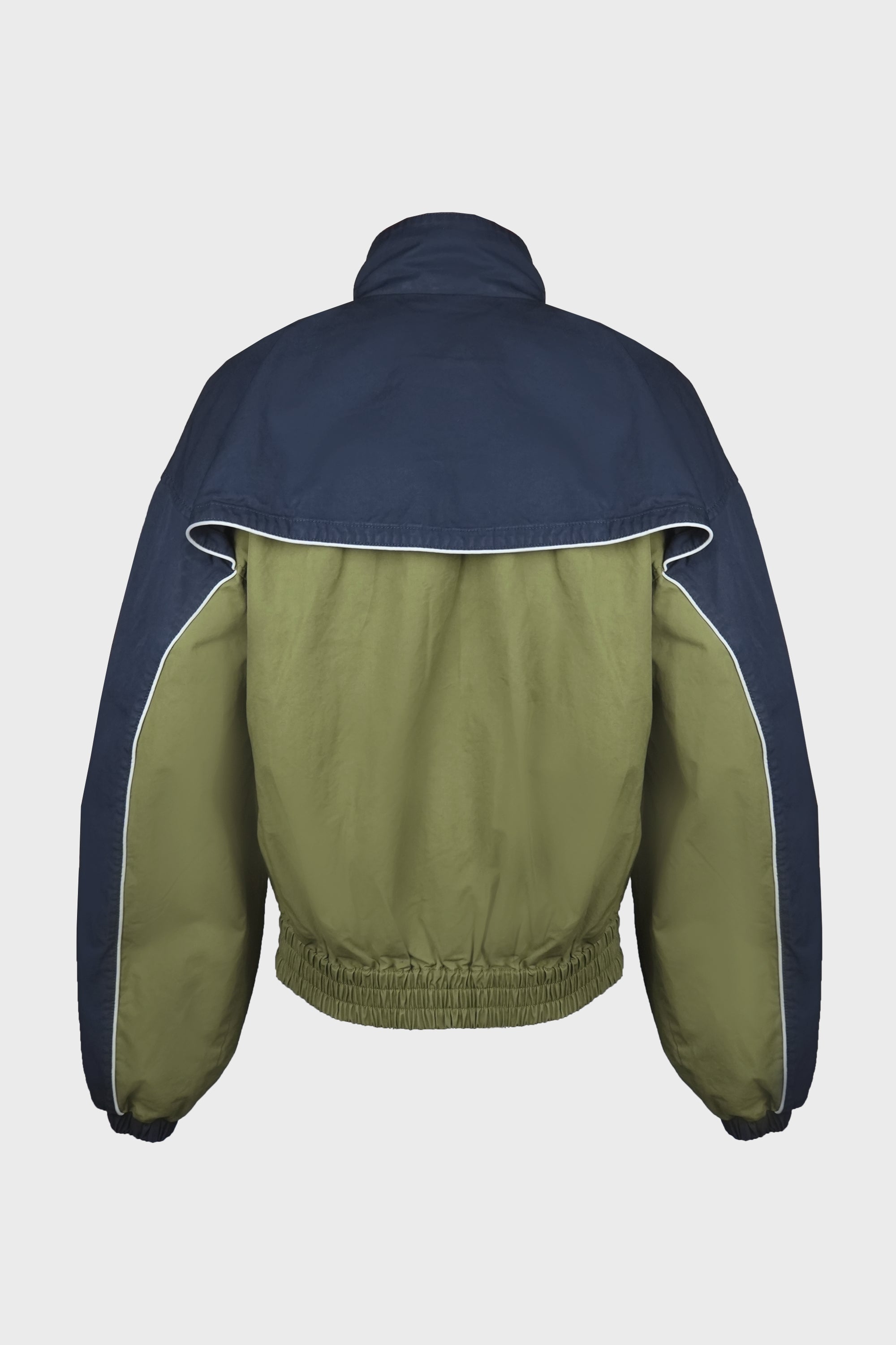 WASHED TRACK JACKET KHAKI