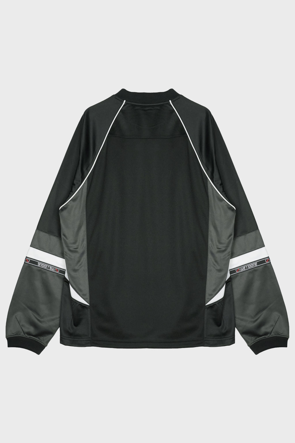 LOGO FOOTBALL JERSEY T-SHIRT BLACK