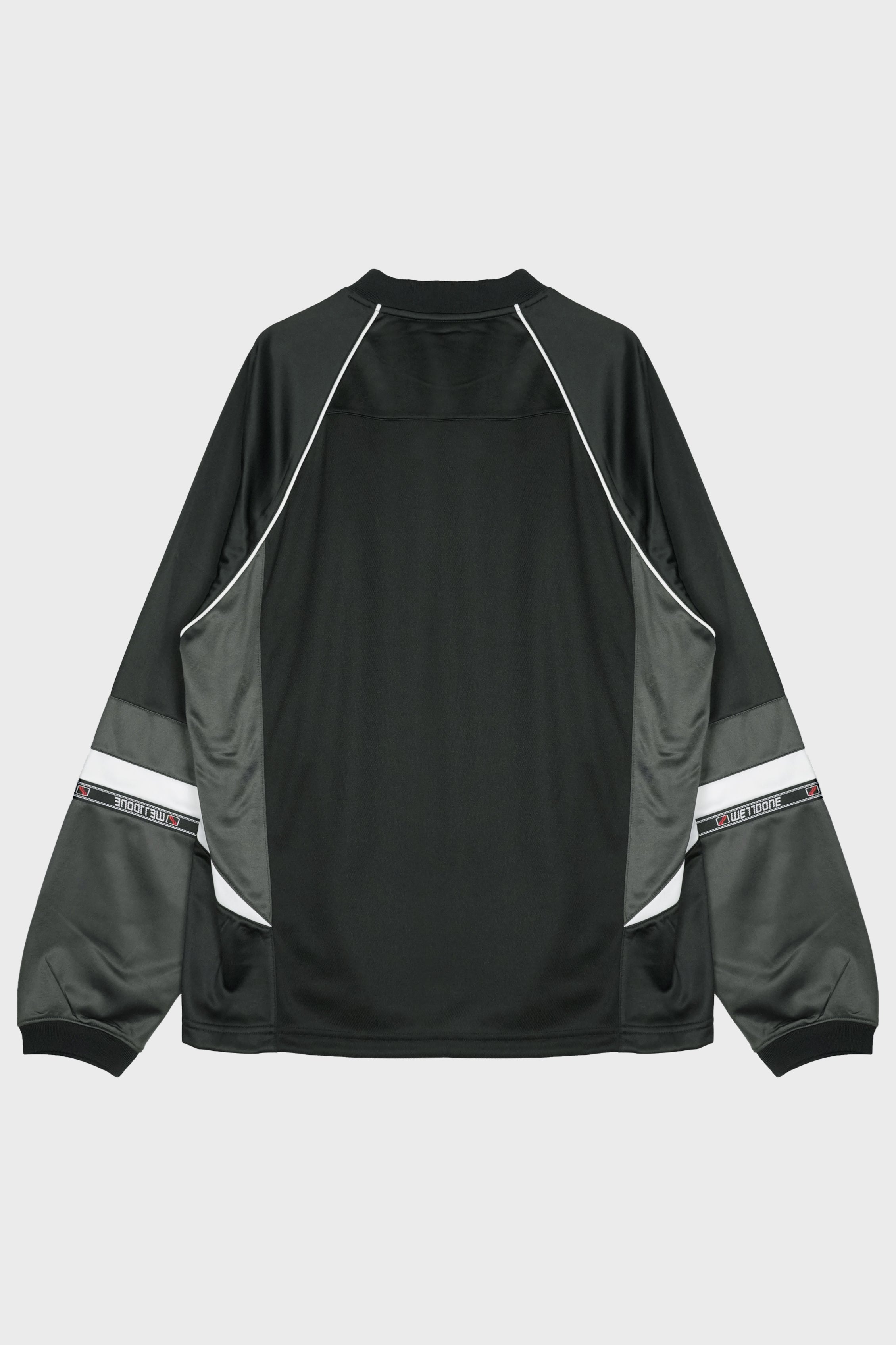 LOGO FOOTBALL JERSEY T-SHIRT BLACK