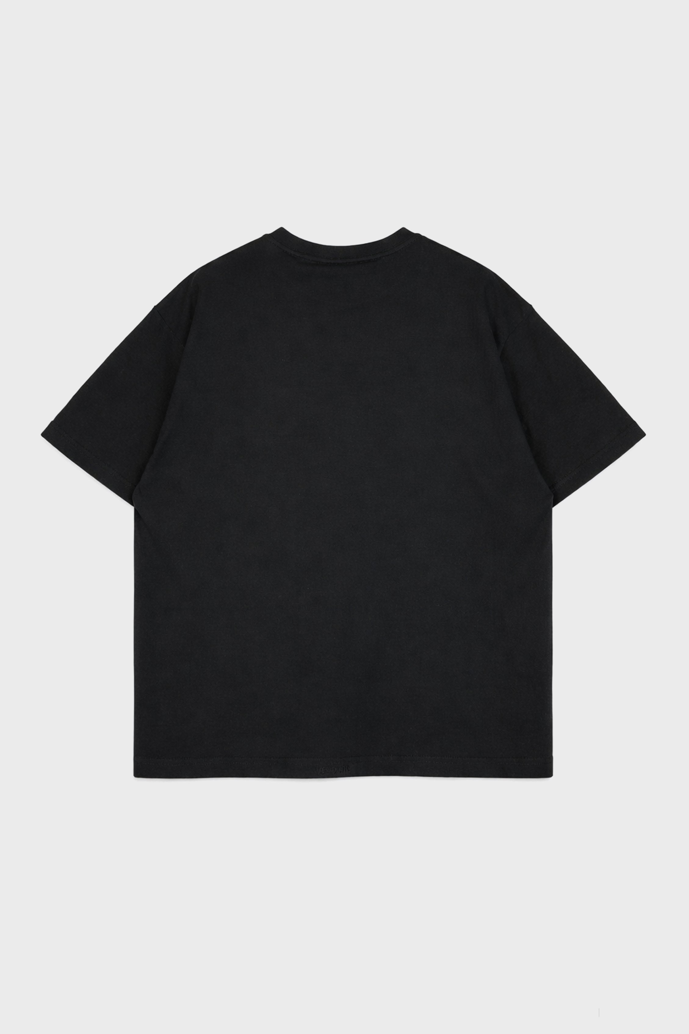 NECKLACE PRINT T-SHIRT BLACK
