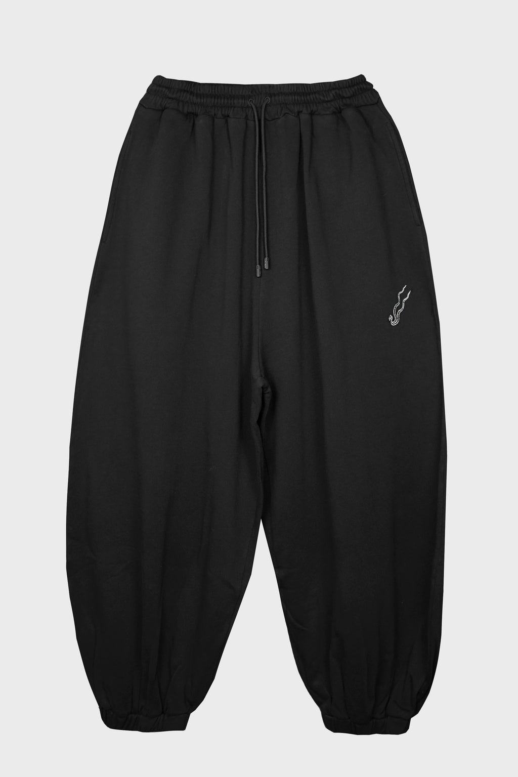 BAGGY BONTAN SWEATPANTS BLACK