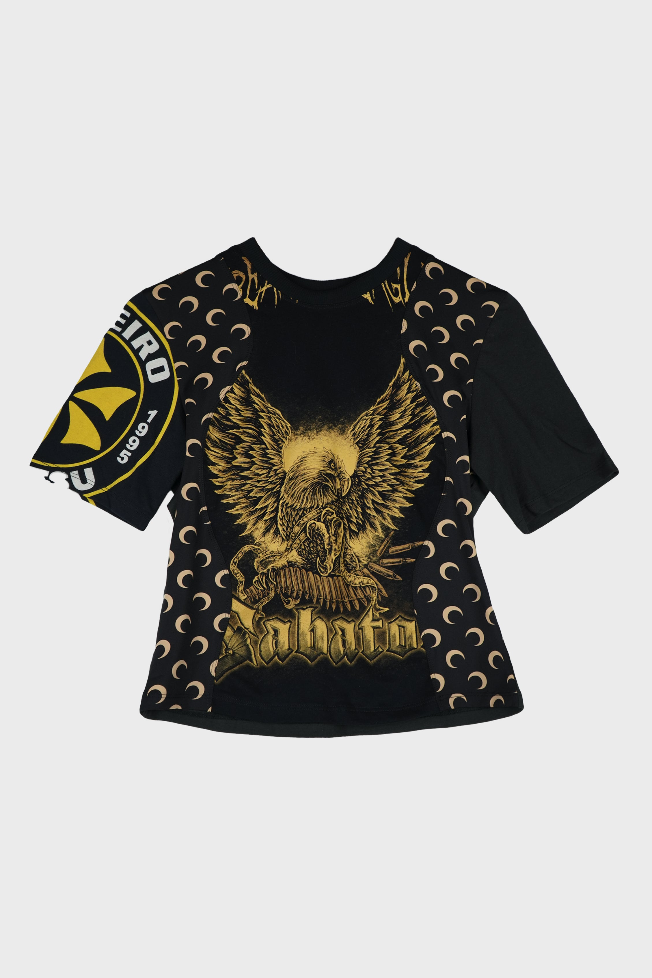 UPC JERSEY SS BABY FIT T-SHIRT BLACK/INVERSE TAN