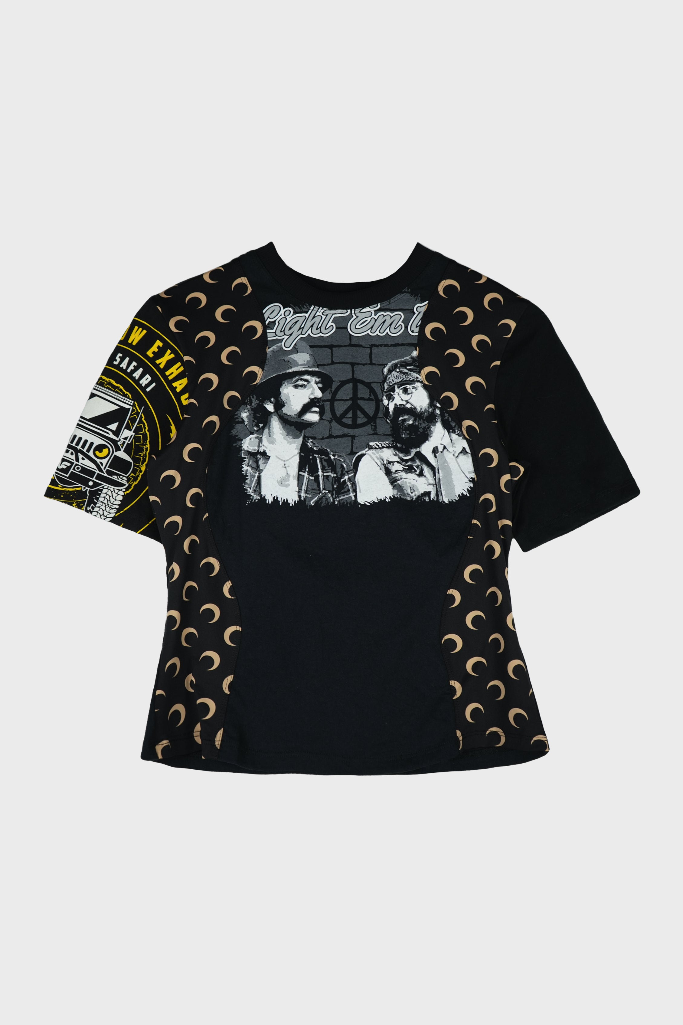 UPC JERSEY SS BABY FIT T-SHIRT BLACK/INVERSE TAN