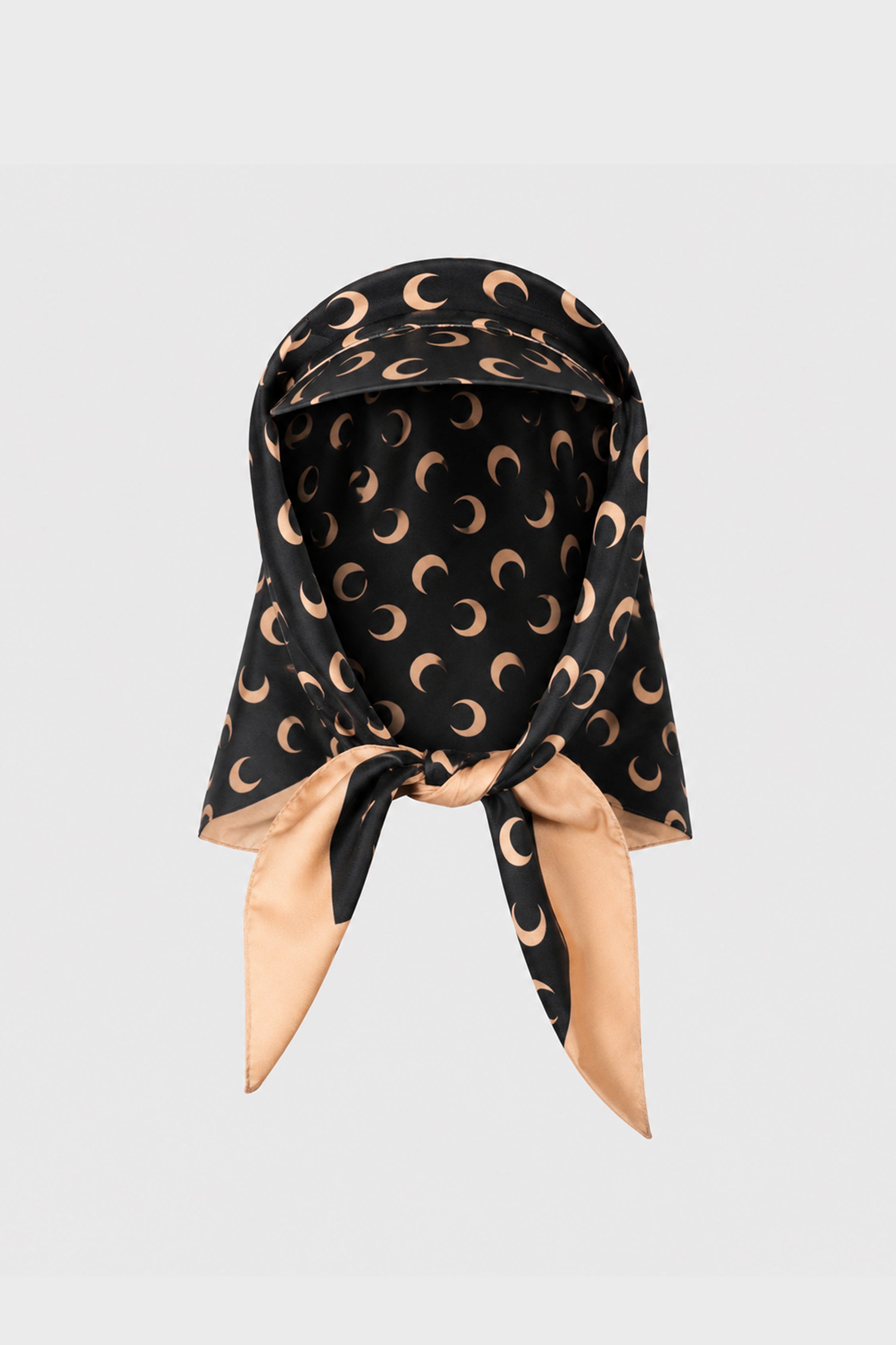 MOON SILK VEILED CAP INVERSE TAN