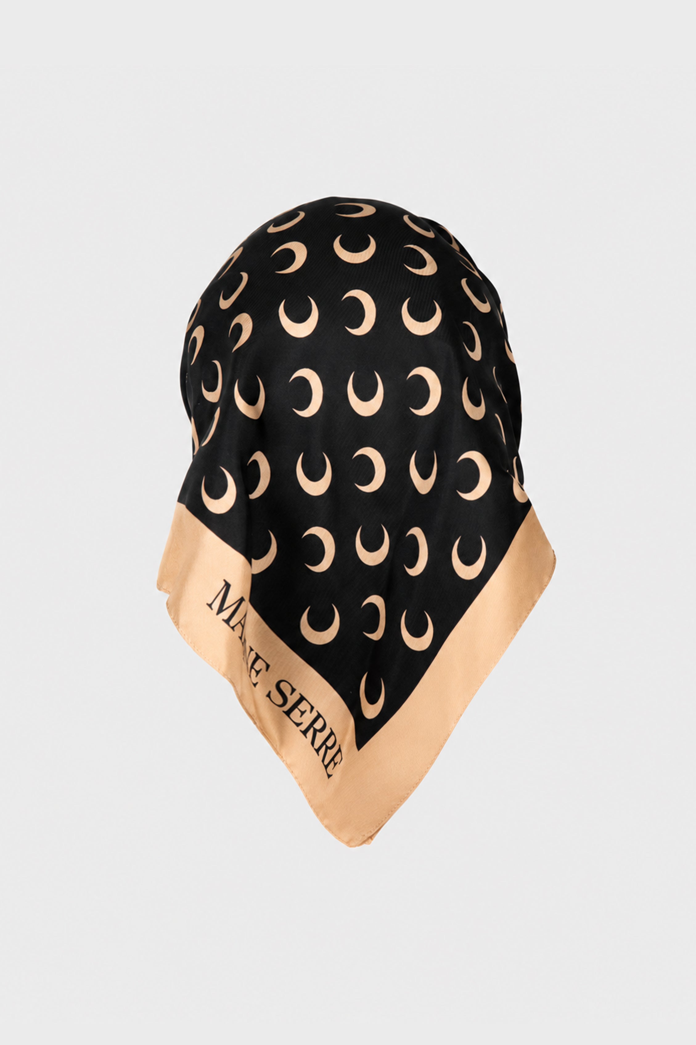 MOON SILK VEILED CAP INVERSE TAN