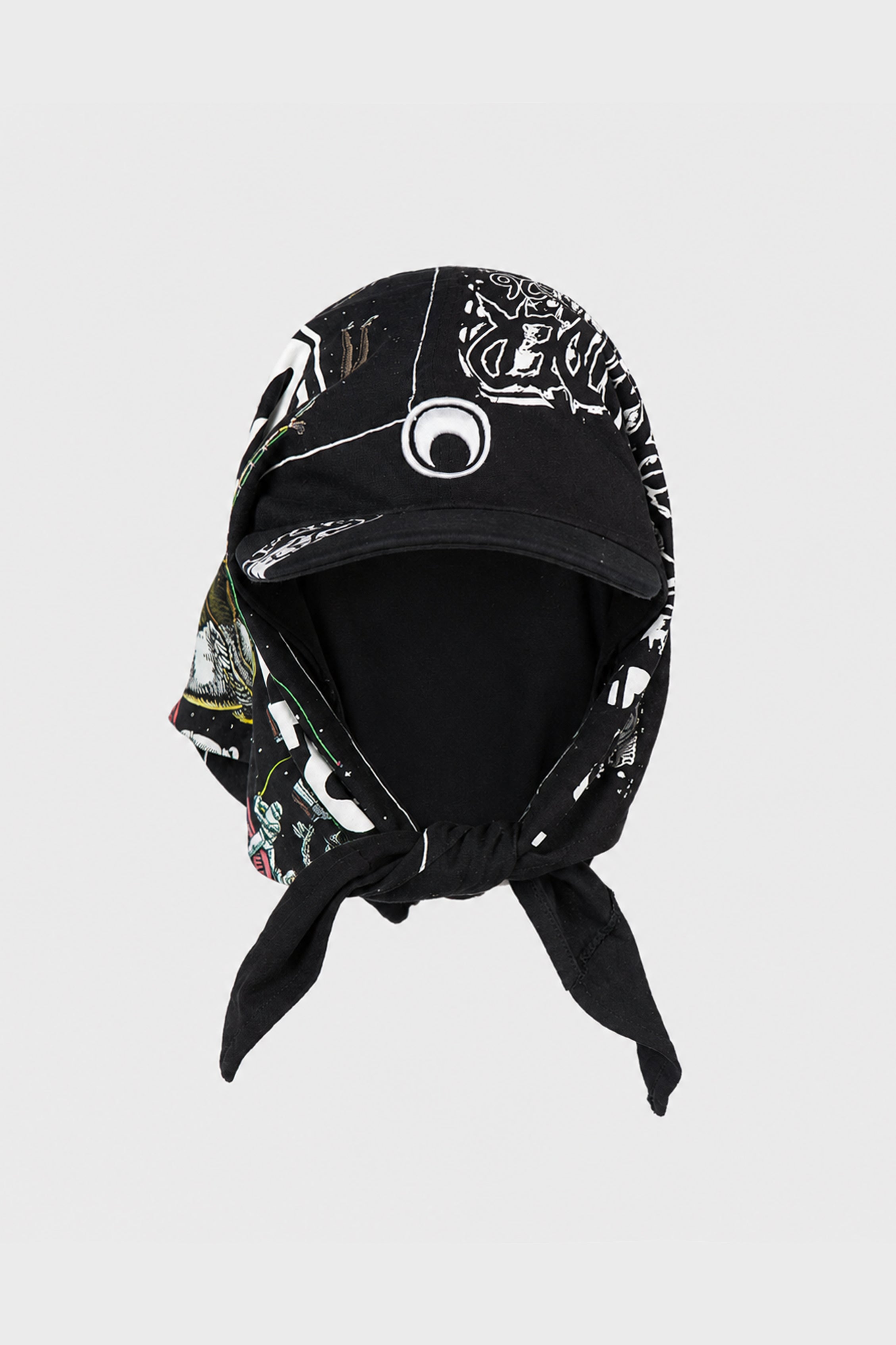 REGENERATED GRAPHIC T-SHIRTS VEILED CAP BLACK