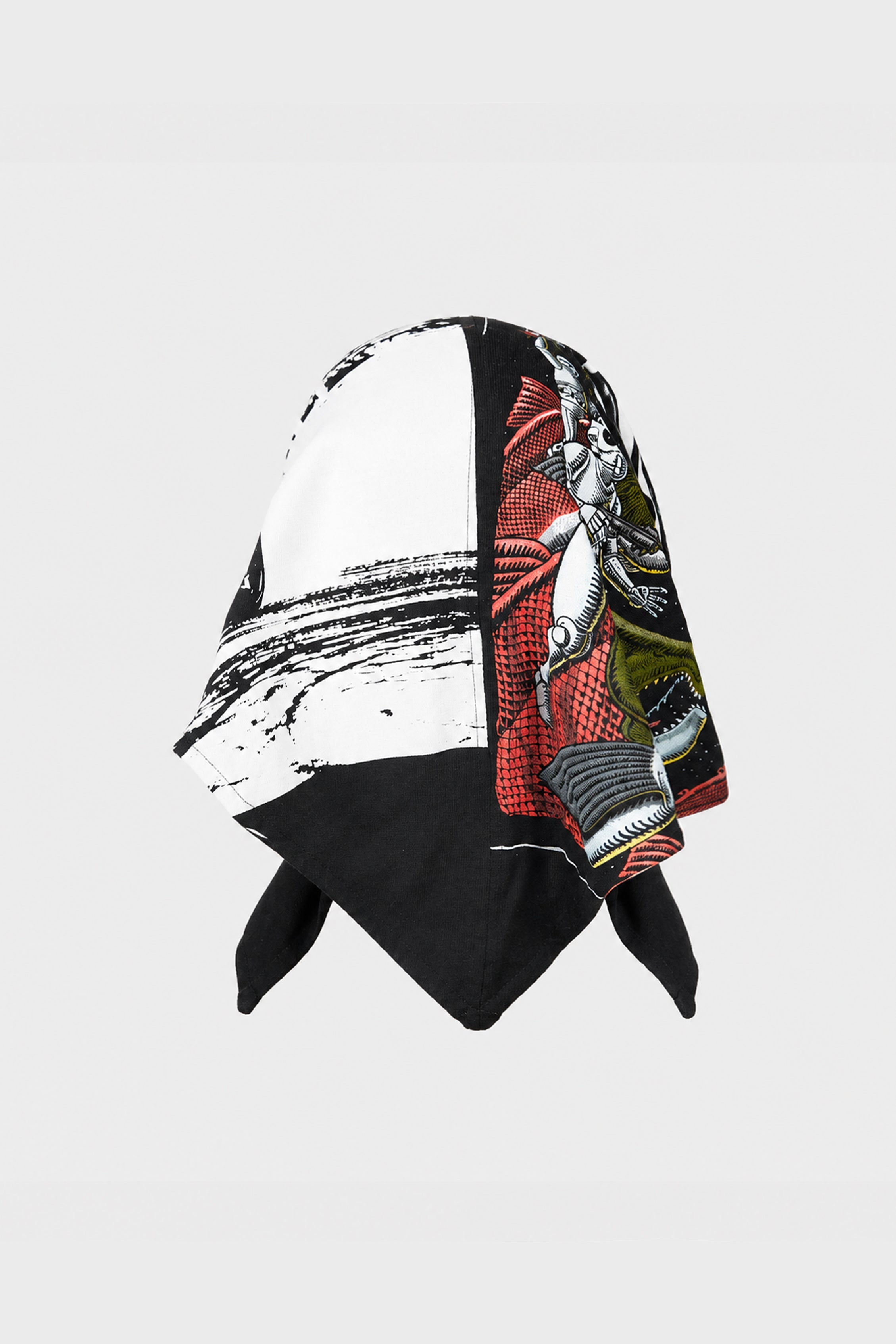 REGENERATED GRAPHIC T-SHIRTS VEILED CAP BLACK