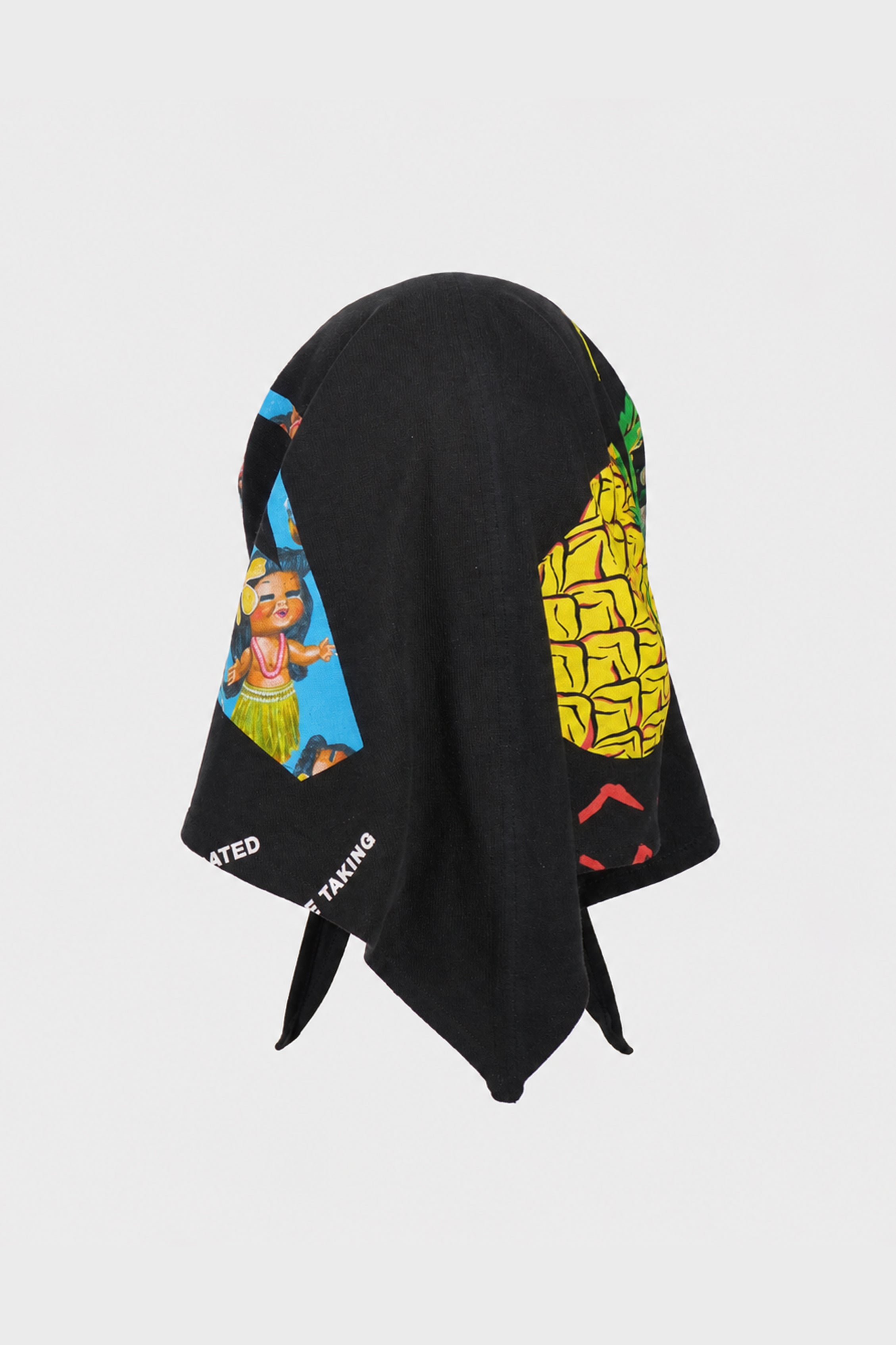 REGENERATED GRAPHIC T-SHIRTS VEILED CAP BLACK