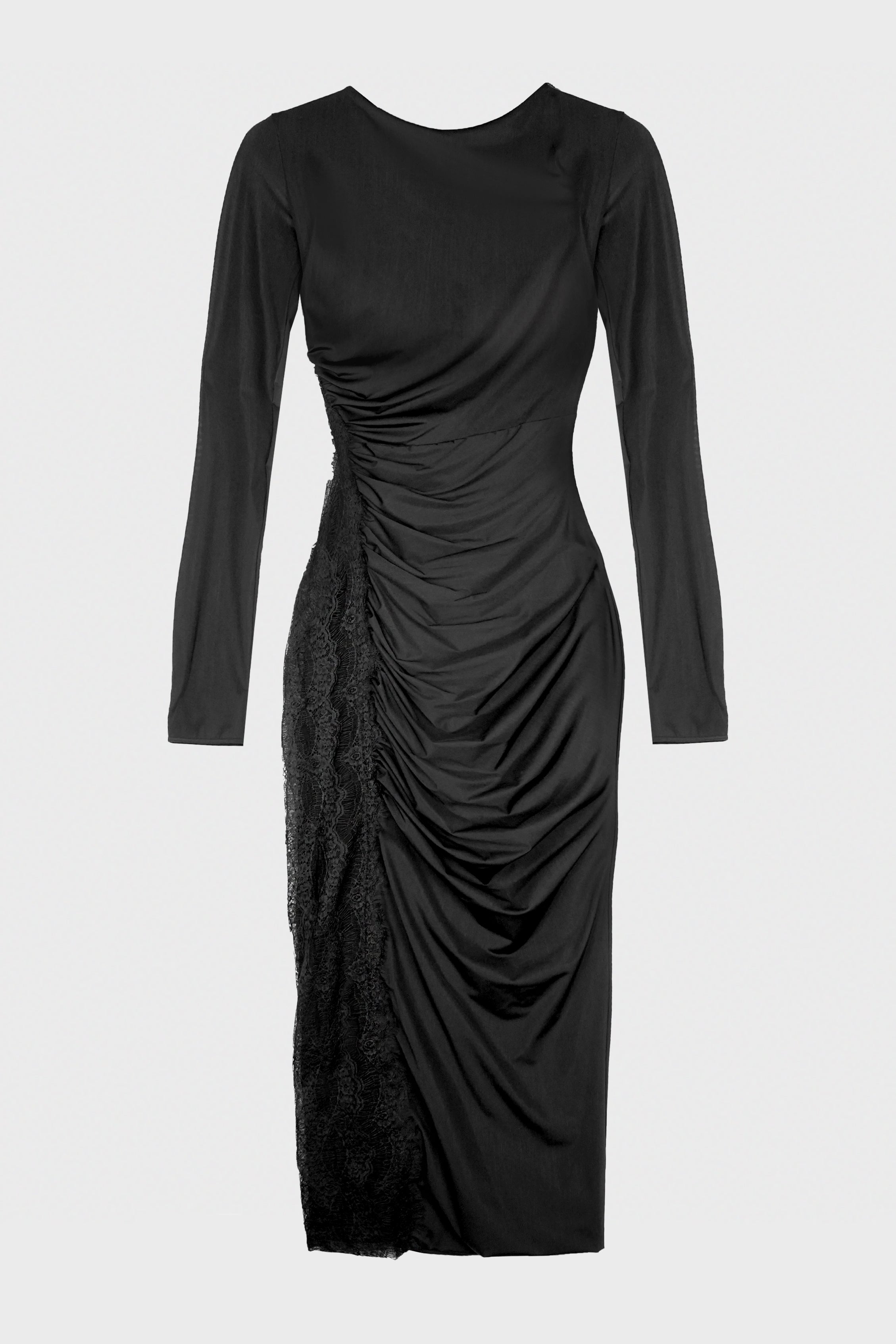 blumarine jersey dress Blumarine Printed Draped Dress