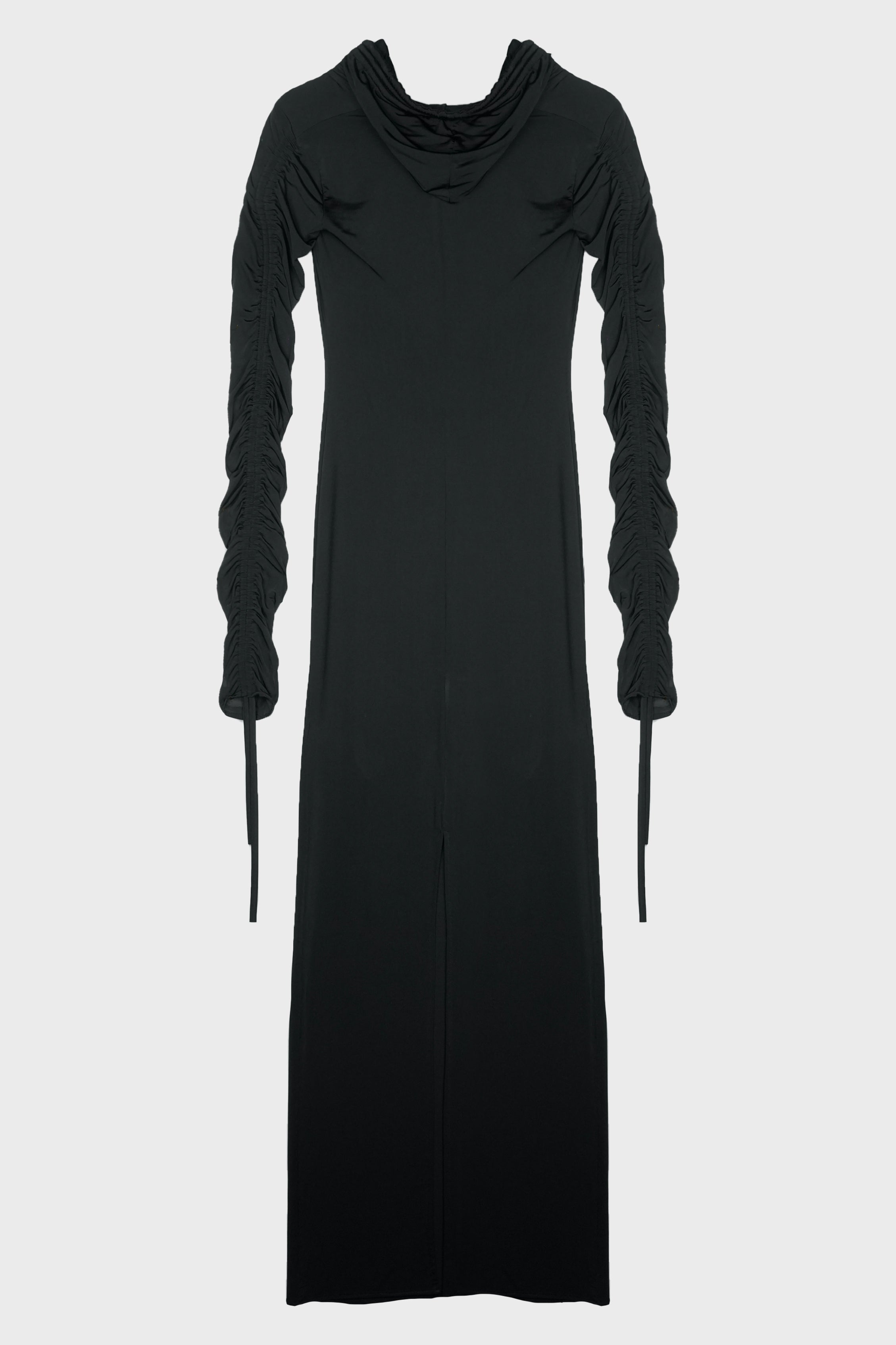 FLUID JERSEY DRESS BLACK