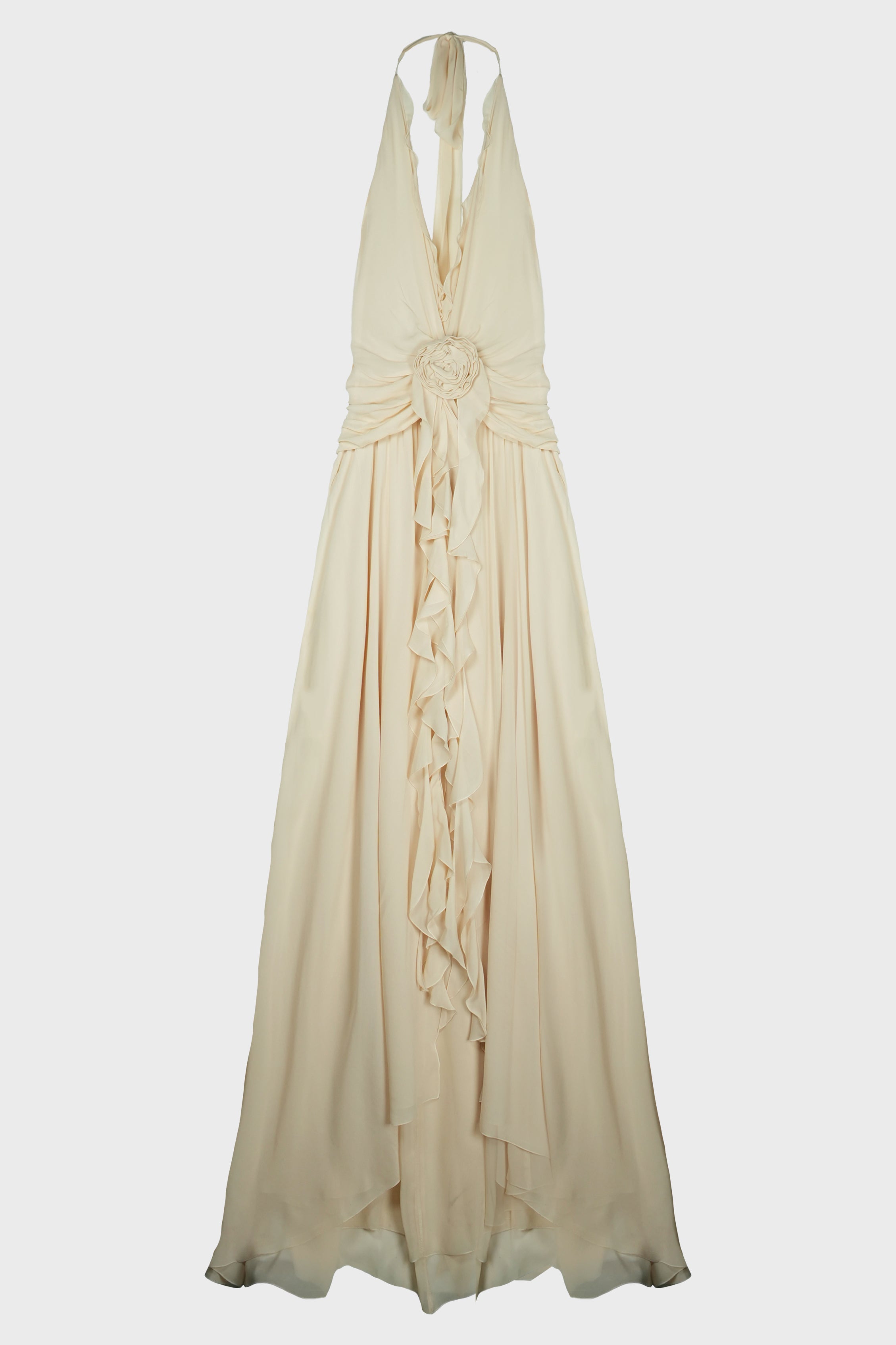 GEORGETTE LONG DRESS AMBERLIGHT