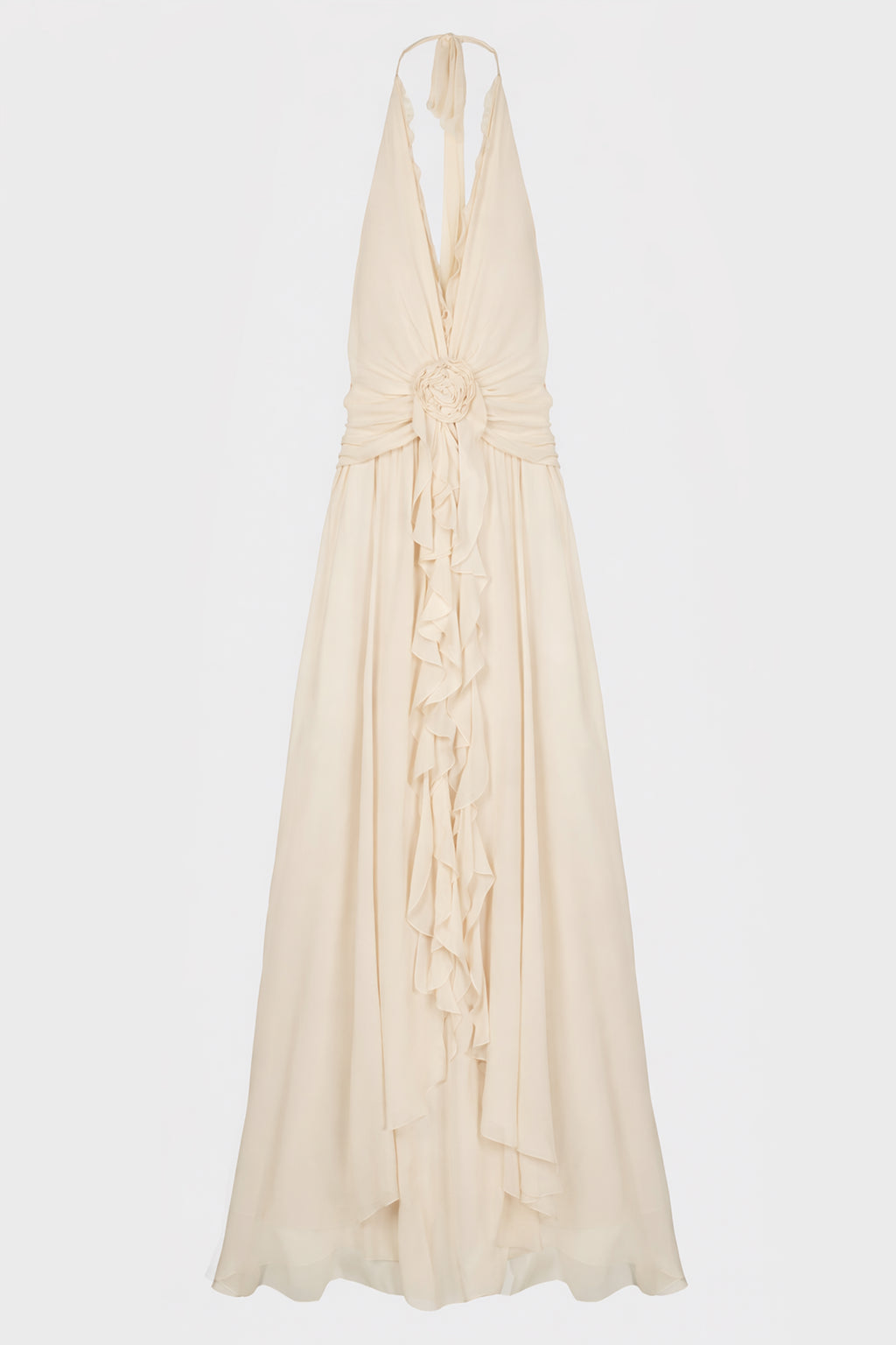 GEORGETTE LONG DRESS AMBERLIGHT