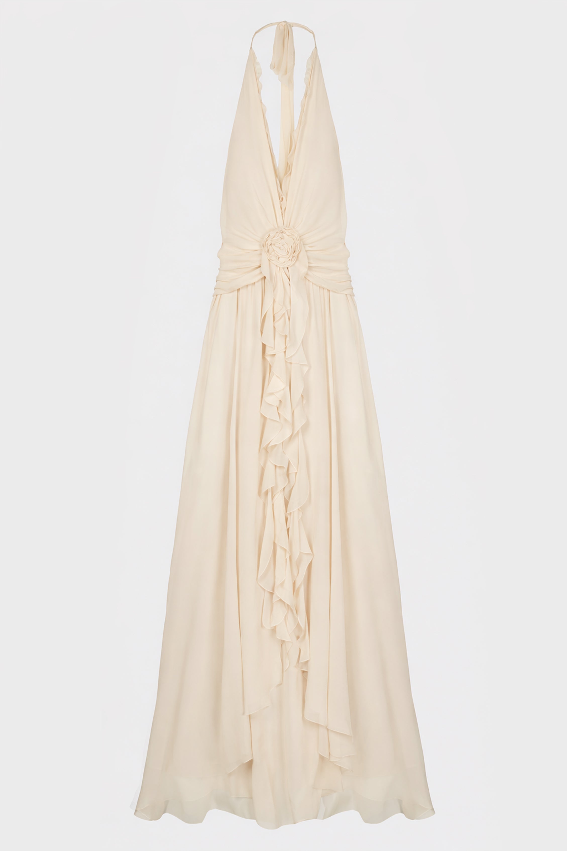 GEORGETTE LONG DRESS AMBERLIGHT