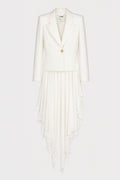 COMPACT TAILO JACKET WHITE PEARL