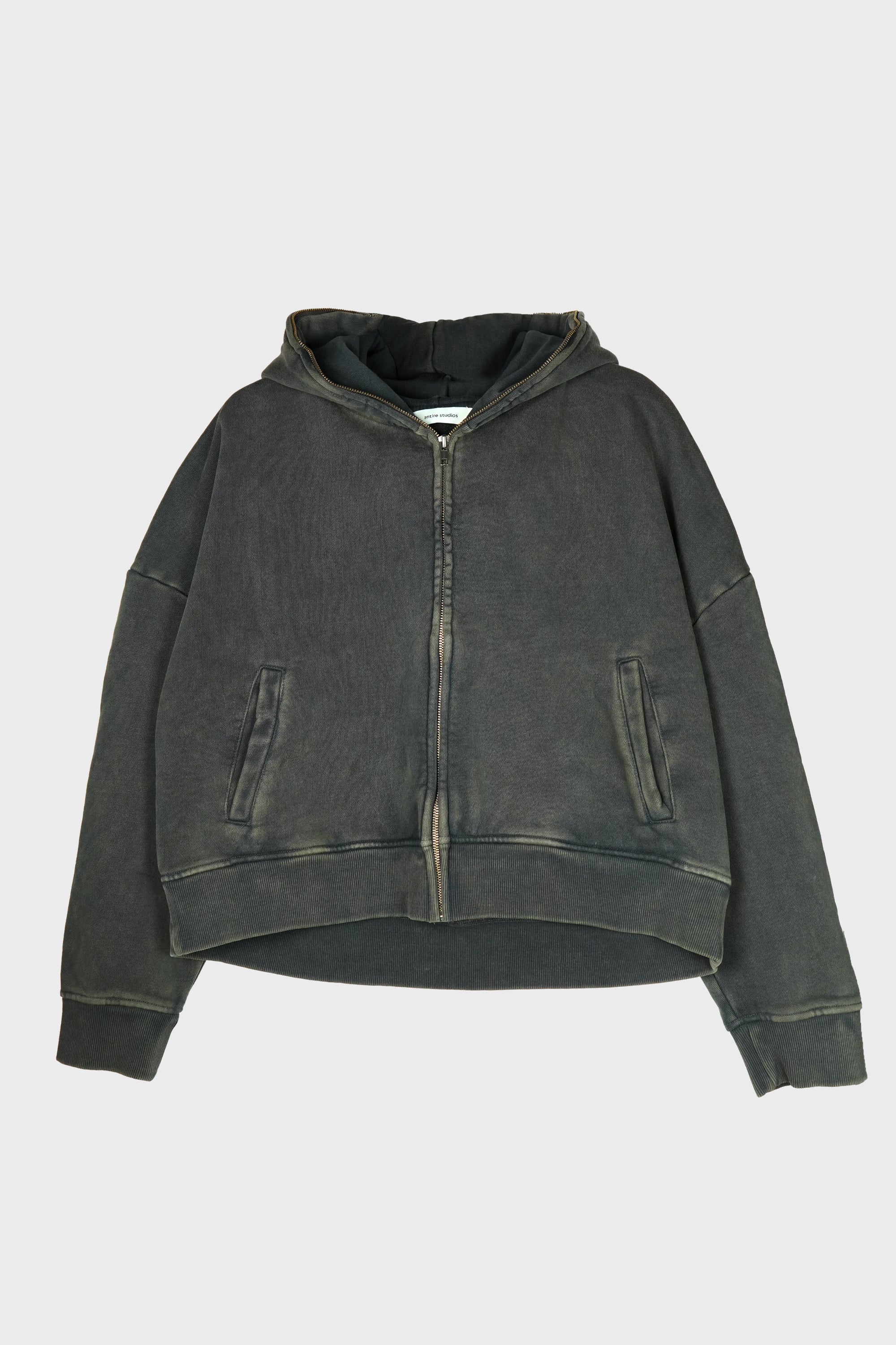 ENTIRE STUDIOS - ETERNAL ZIP WASHED BLACK – LABSTORE WORLD