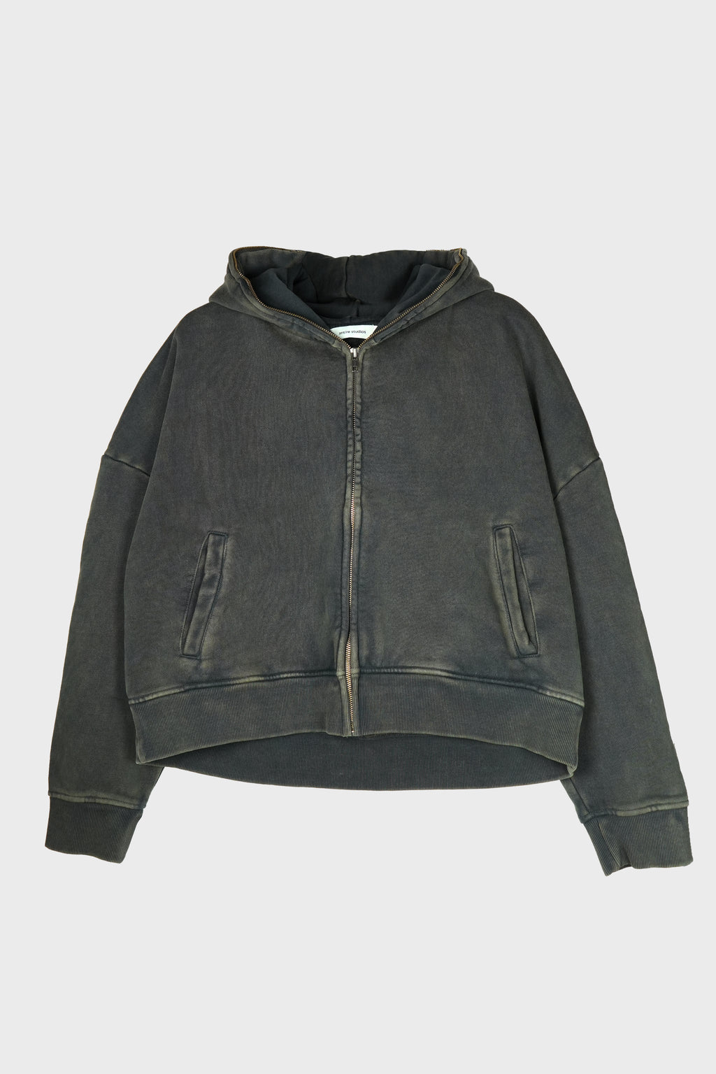 ETERNAL ZIP WASHED BLACK