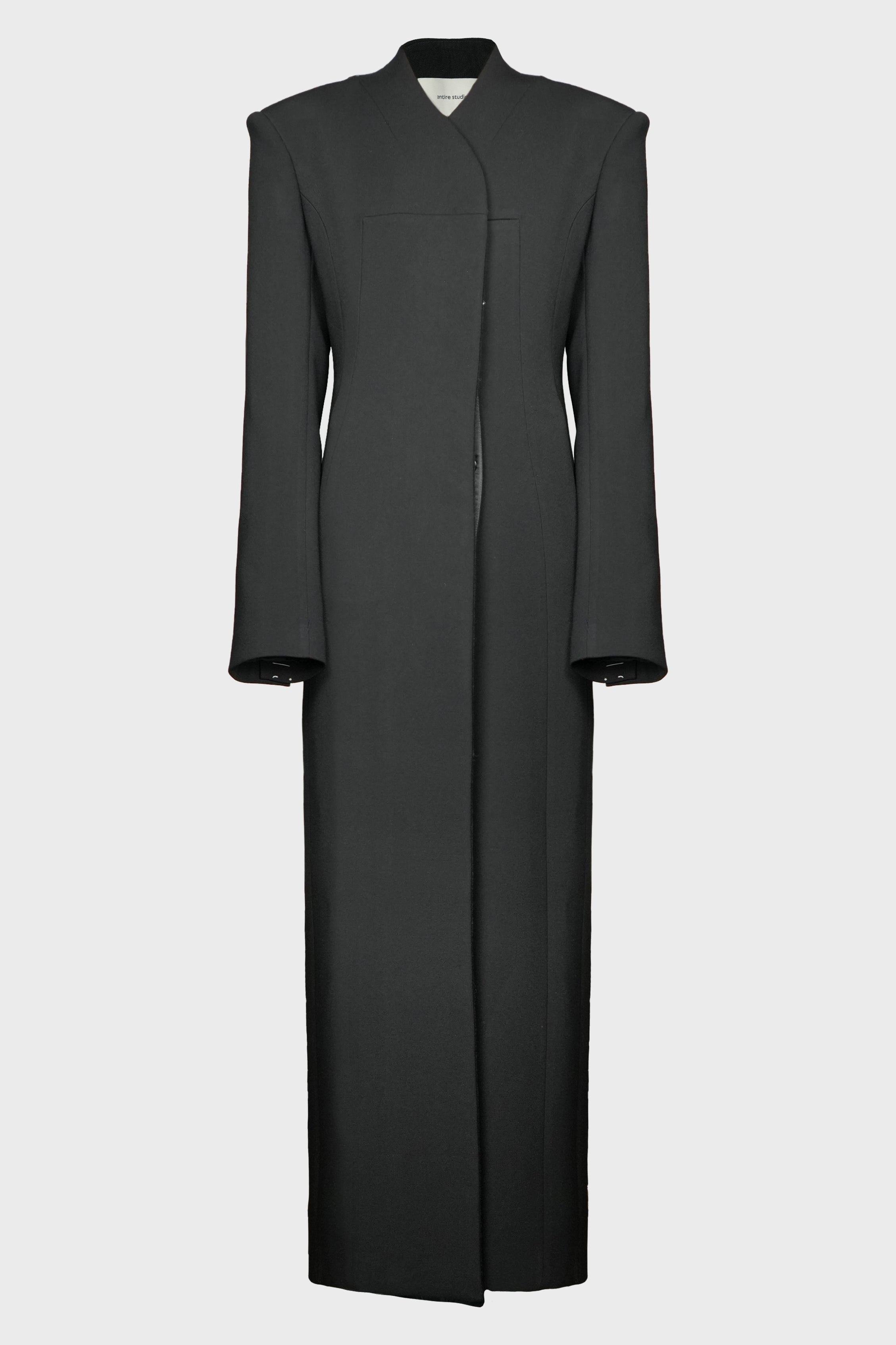HOURGLASS COAT BLACK