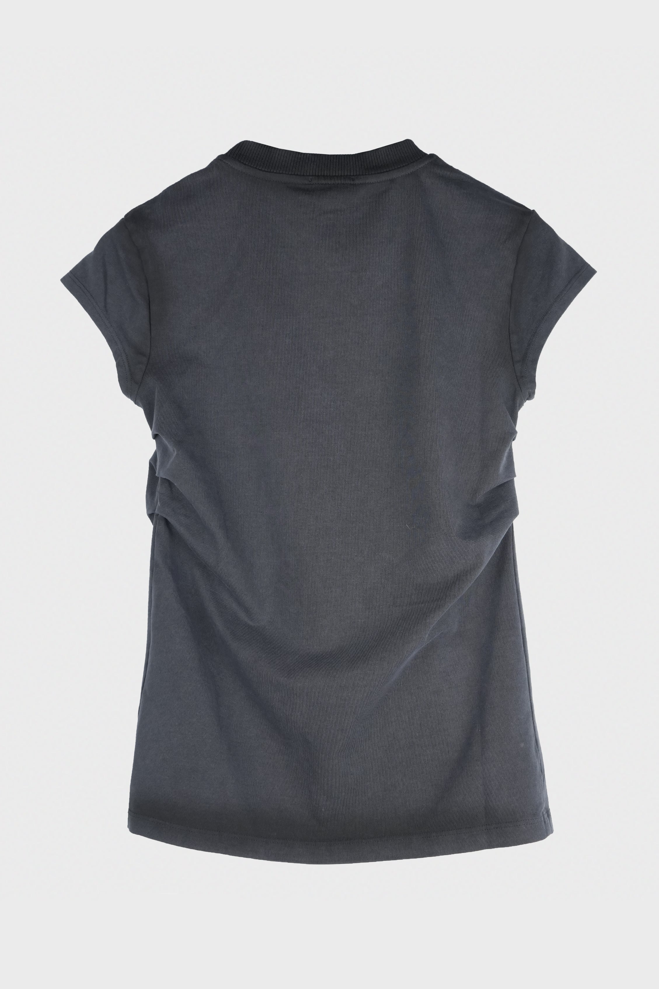 BABY T-SHIRT CUT AV-LOGO BLACK