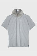 POLO SHIRT GREY FUR GREY