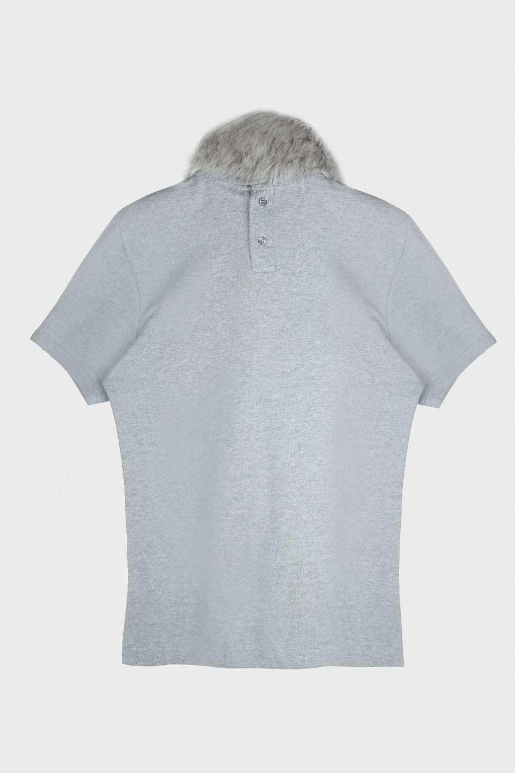 POLO SHIRT GREY FUR GREY