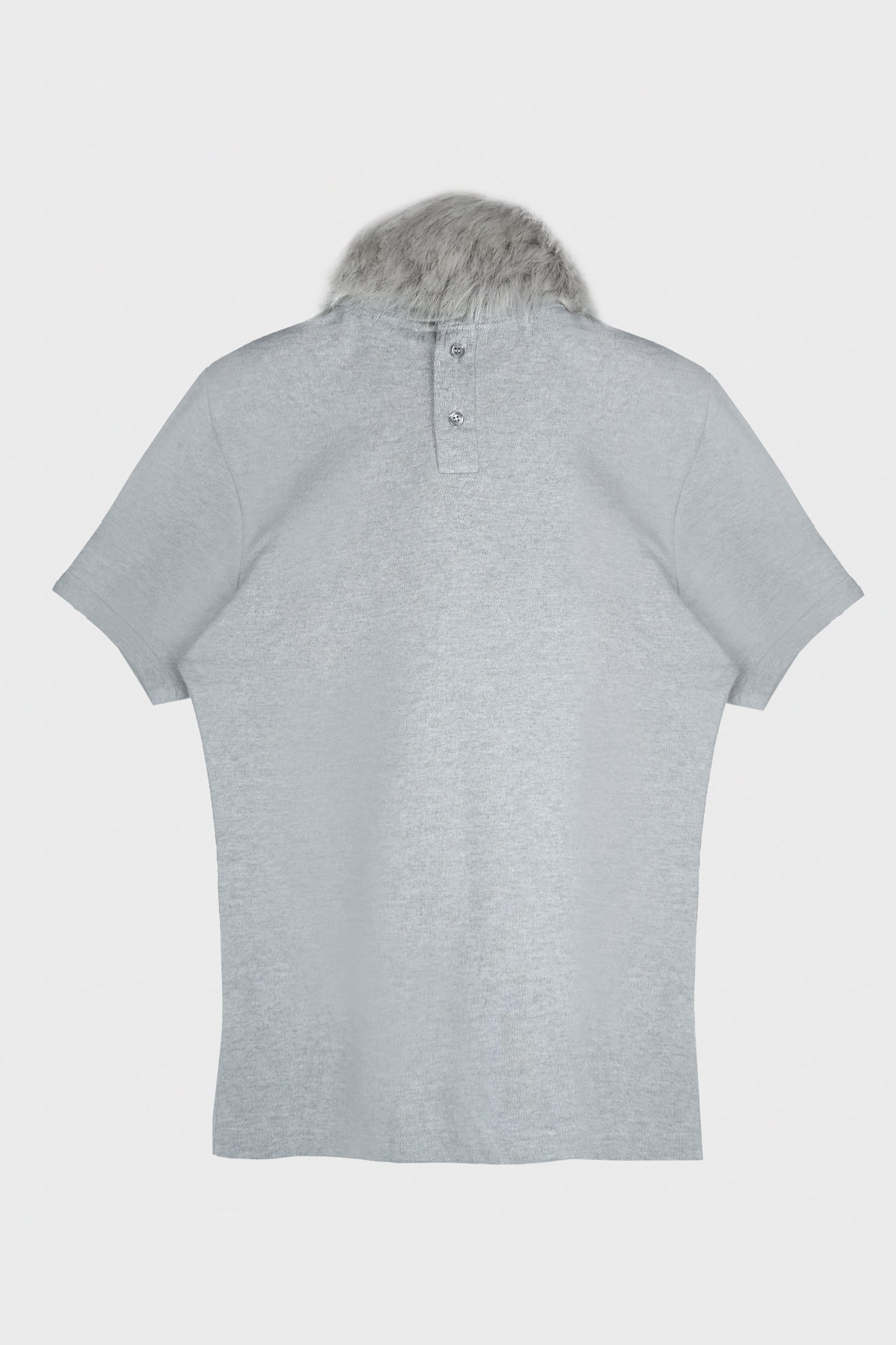 POLO SHIRT GREY FUR GREY
