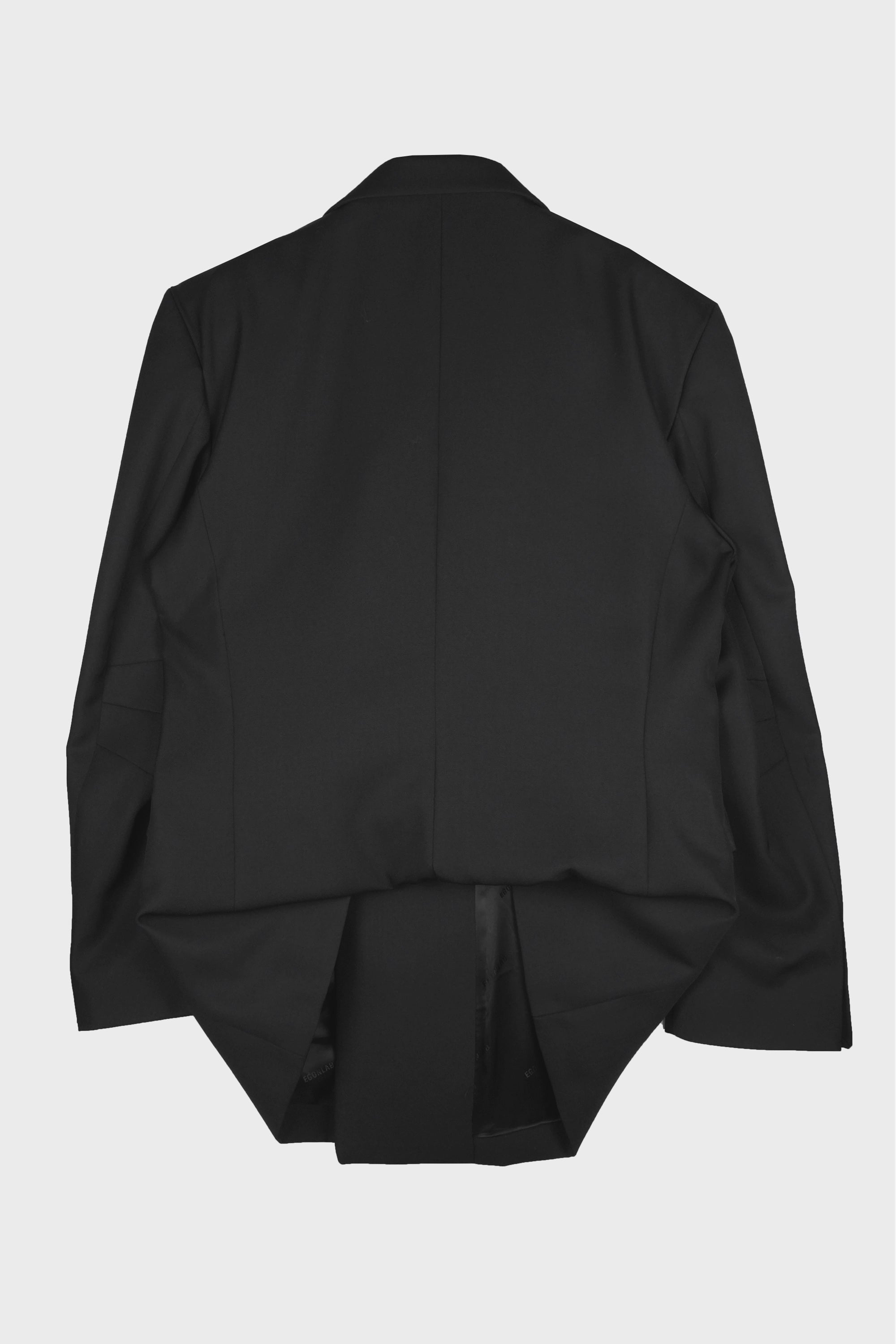 OVERSIZED TAILORED BLAZER BLACK TAILORING WOOL