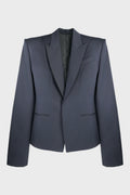 WOOL NAVY JACKET