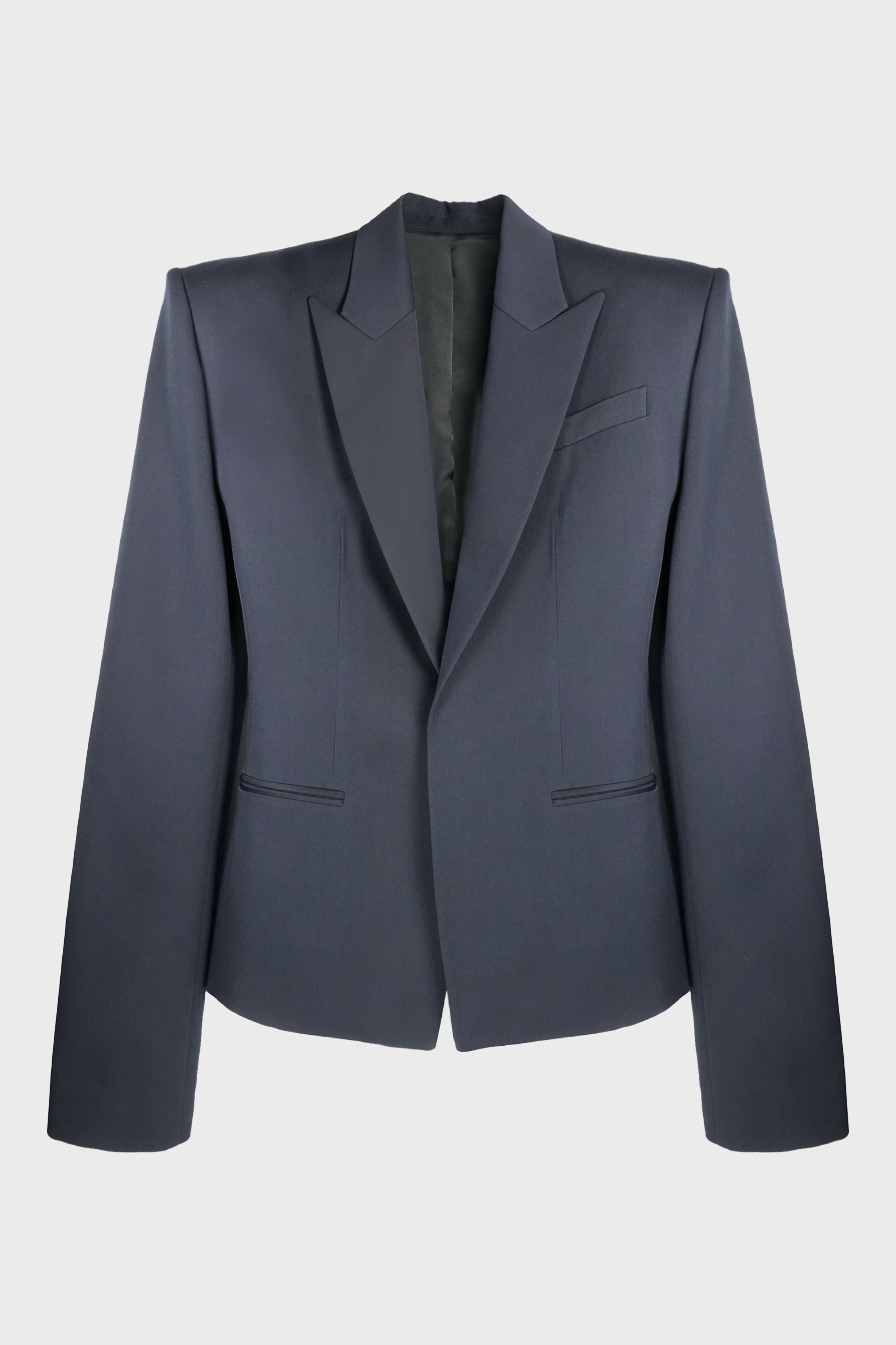 WOOL NAVY JACKET