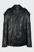 LEATHER JACKET BLACK