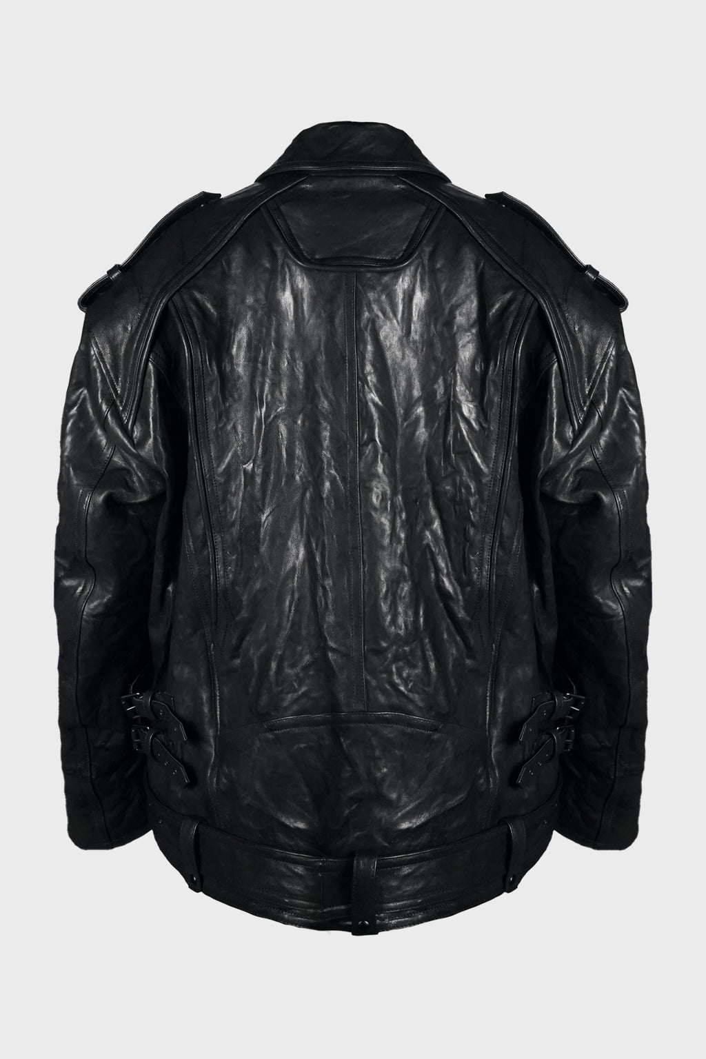 LEATHER JACKET BLACK