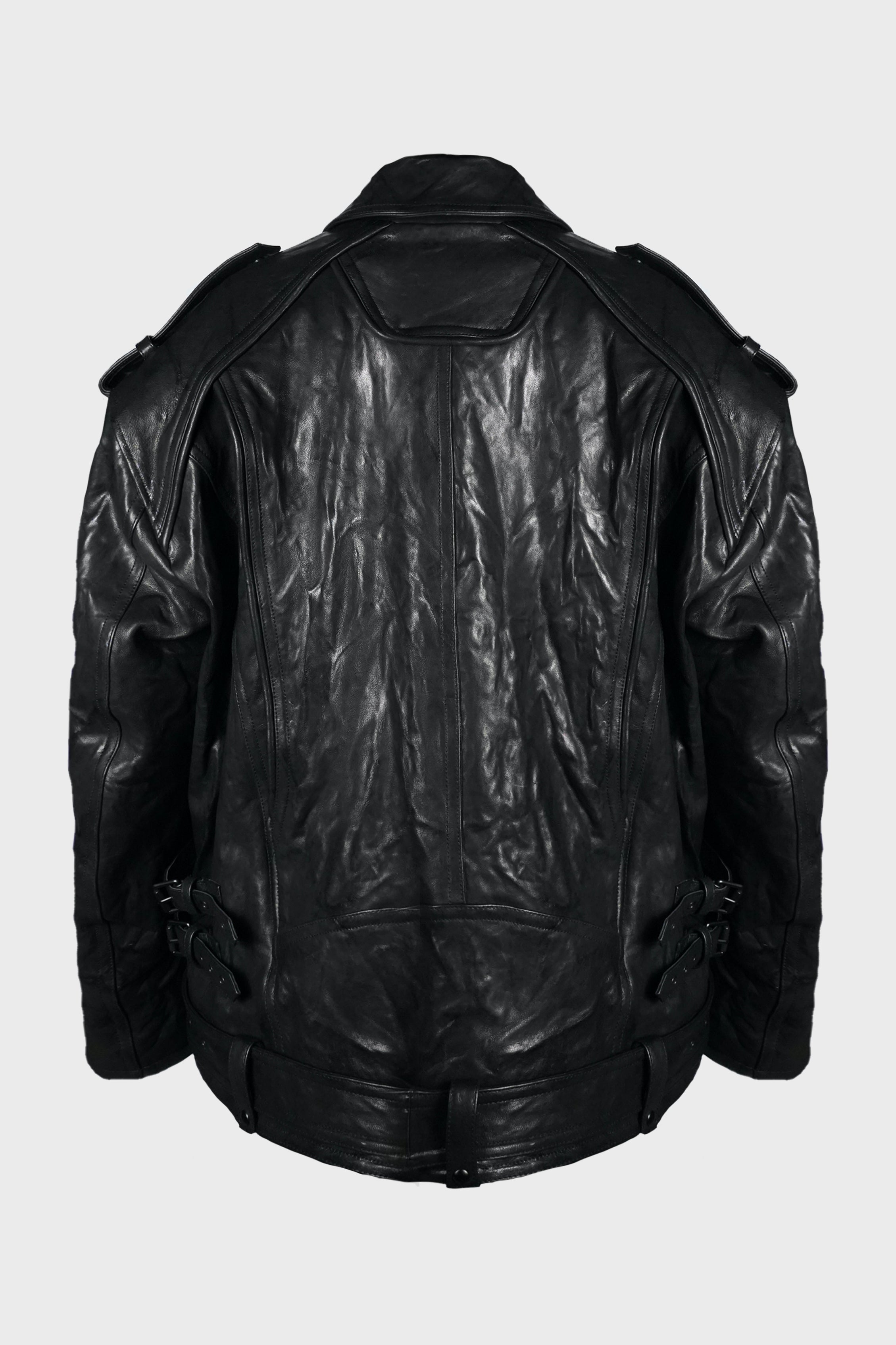 LEATHER JACKET BLACK