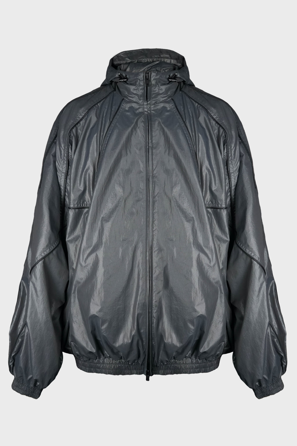 PIPING BALLOON JUMPER GREY