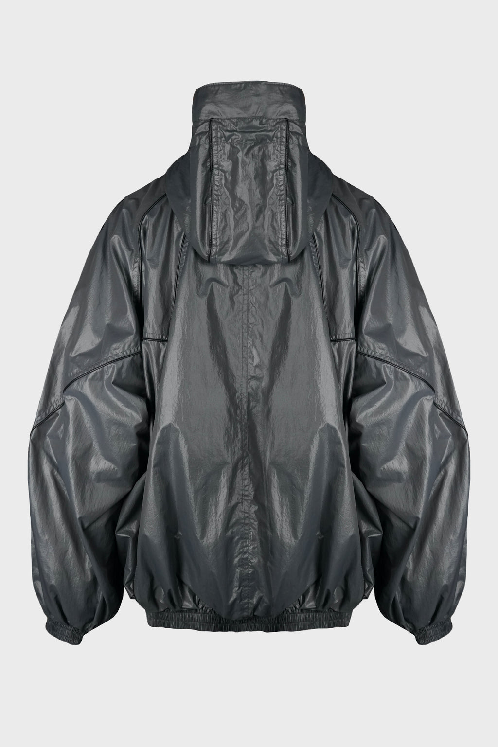 PIPING BALLOON JUMPER GREY