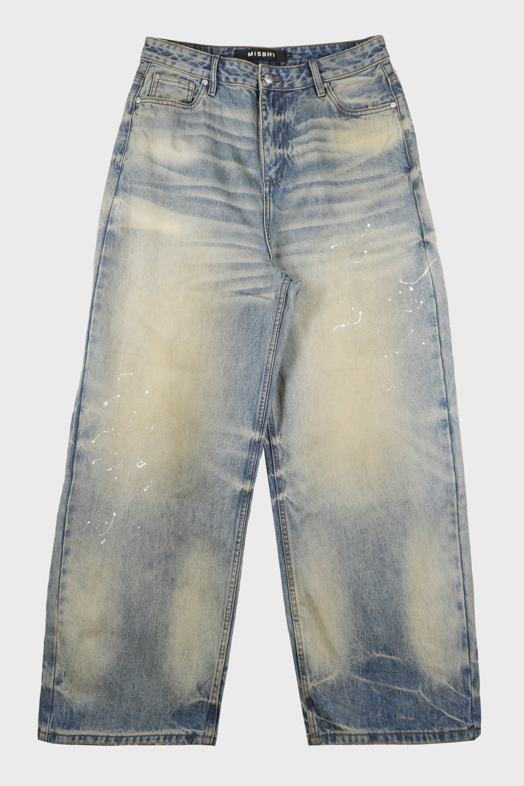 BAGGY DENIM TROUSERS DIRT DENIM