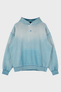 SHADOW POCKET HOODIE TEAL BLUE