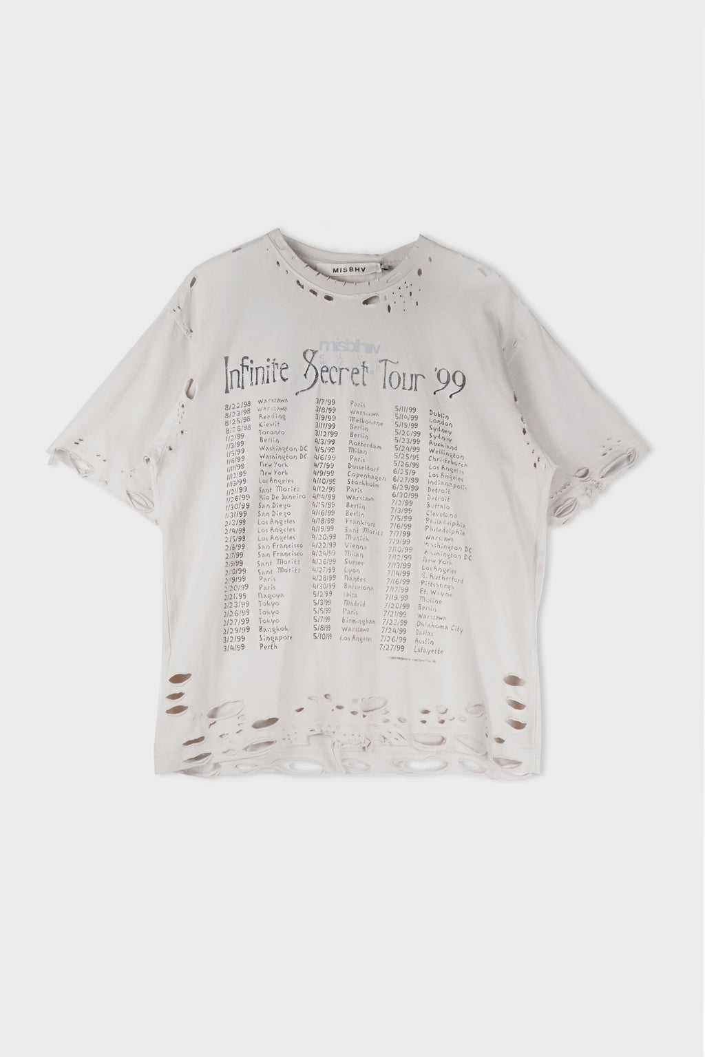 TOUR 99 TSHIRT OFF WHITE