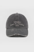LOST IN PARADISE CAP WASHED BLACK