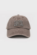 RAY JOHNSON CAP WASHED GREY