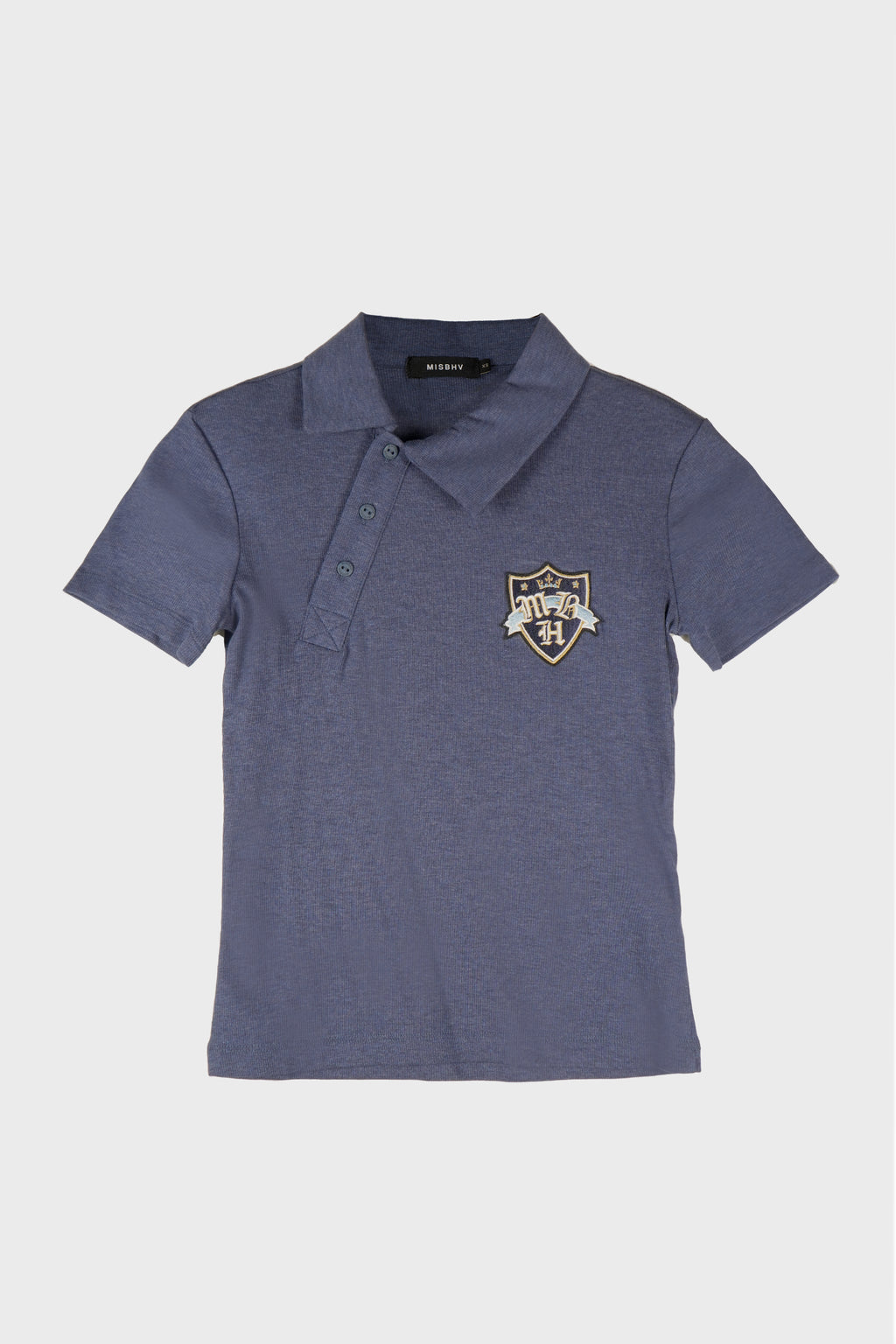 CREST POLO TOP NAVY