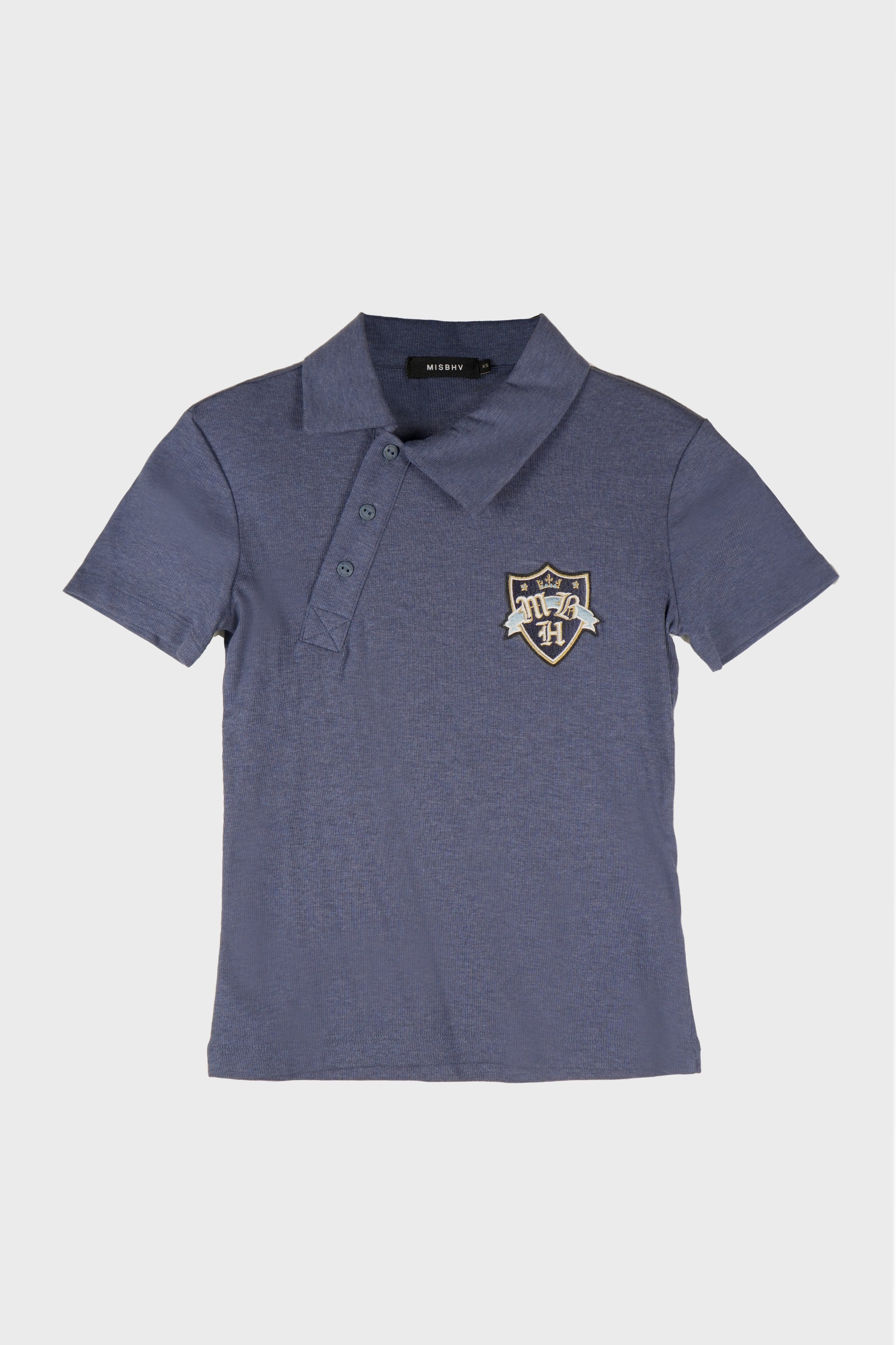 CREST POLO TOP NAVY