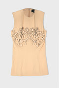 EMBRODERIES BIJOUX TOP PELLE