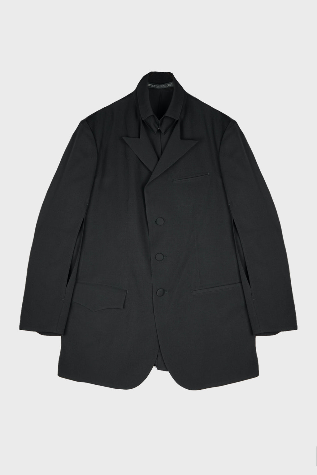 OPENED SLEEVE ARM HOLE JACKET
