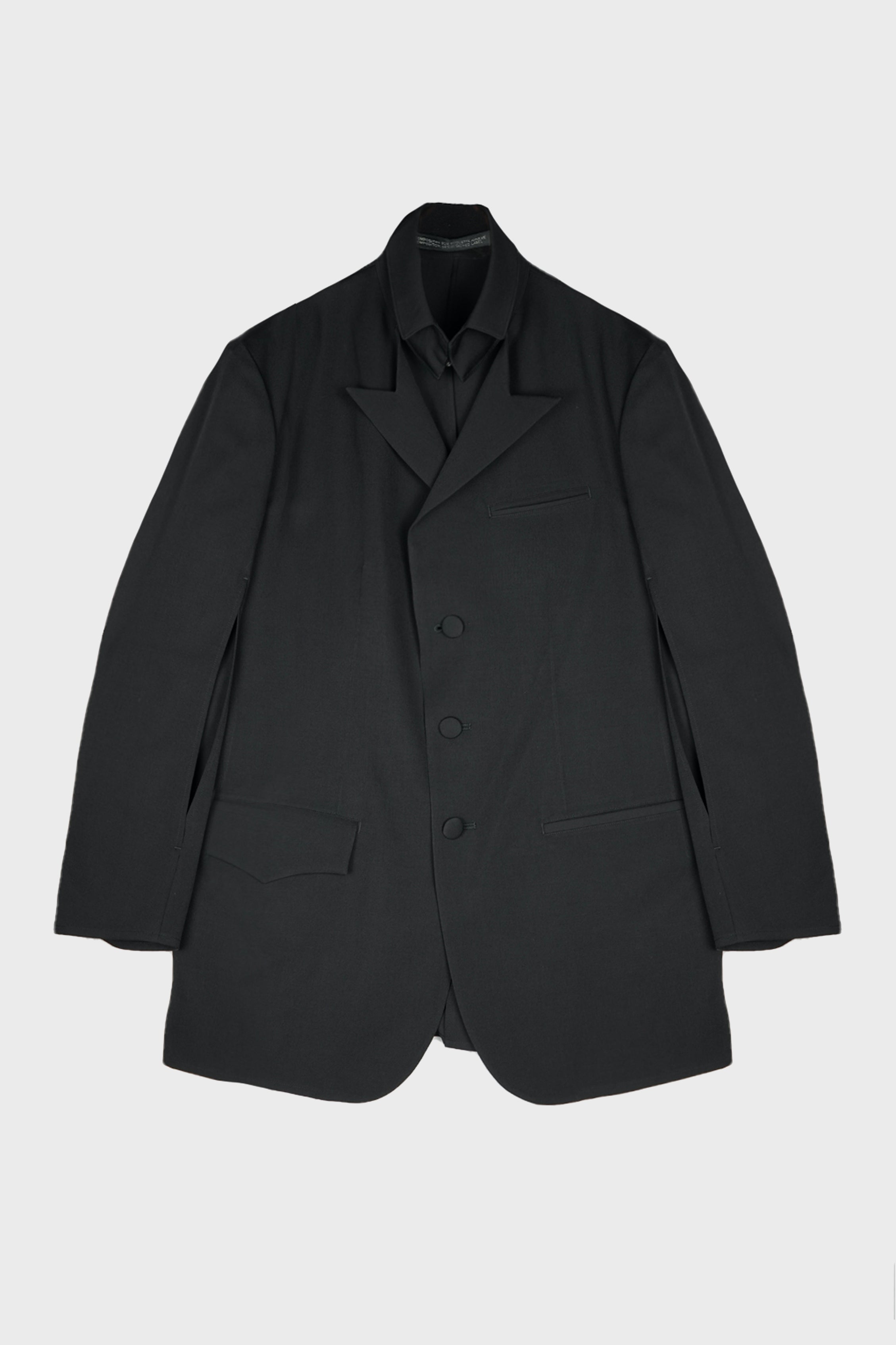 OPENED SLEEVE ARM HOLE JACKET