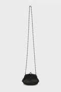 DOUBLE CLASP POUCH BLACK