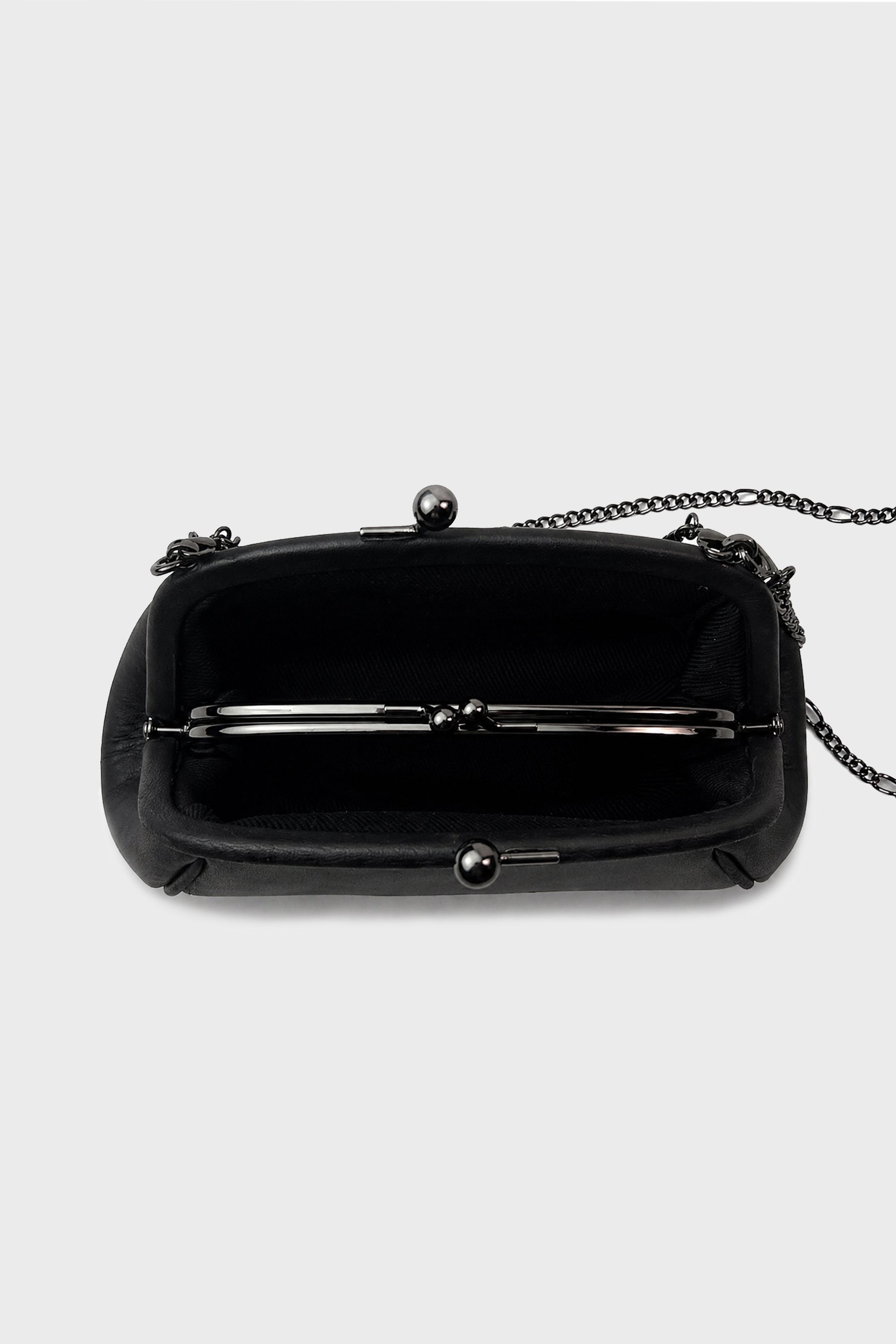 YOHJI YAMAMOTO DISCORD - DOUBLE CLASP POUCH BLACK – LABSTORE WORLD