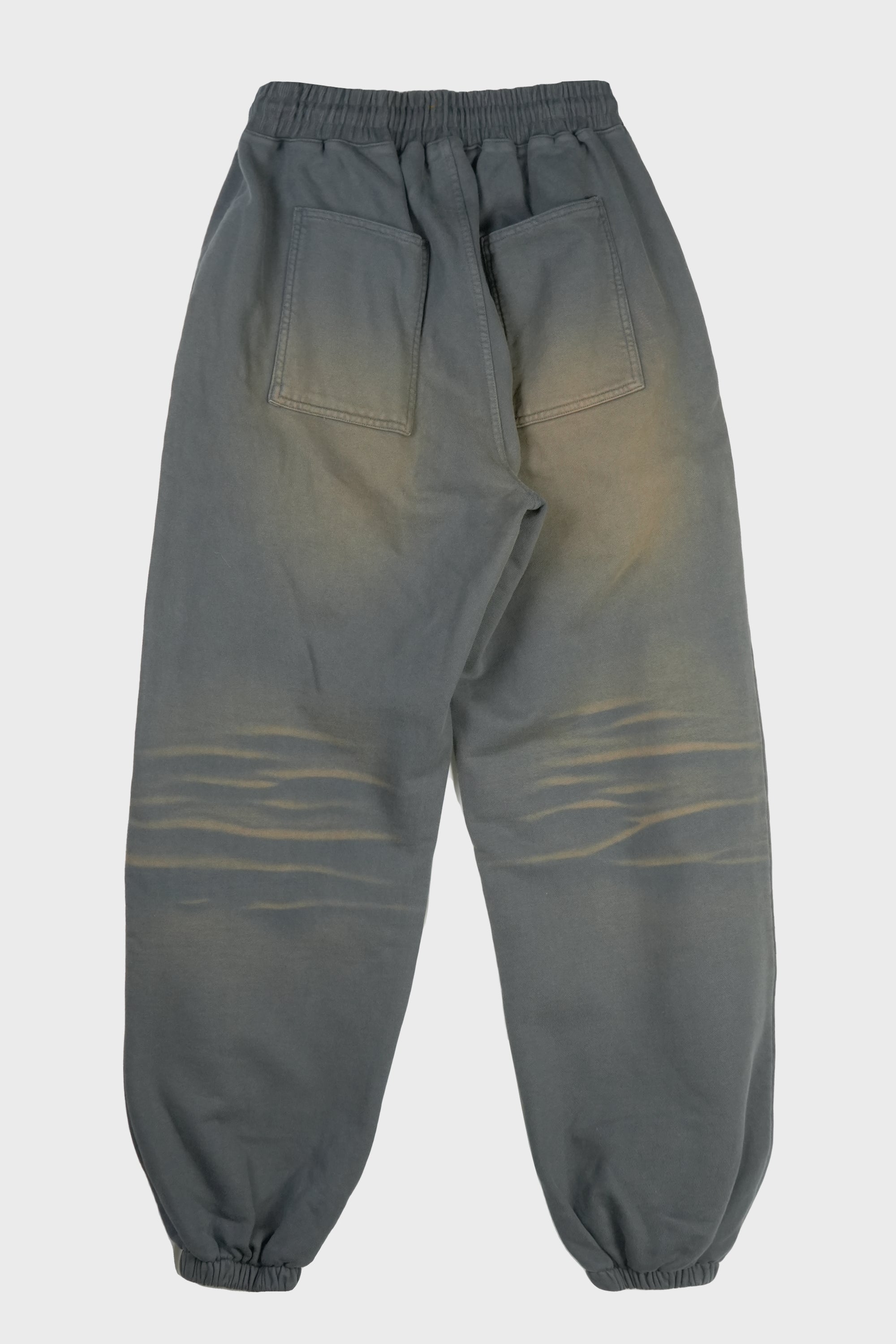 TC TWO TONE WASHED JOGGER PANTS RUST BLACK