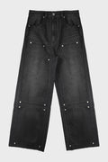 HPOSTAR DENIM PANT EIGENGRAU