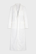 NYLON TRANSLUCENT COAT WHITE