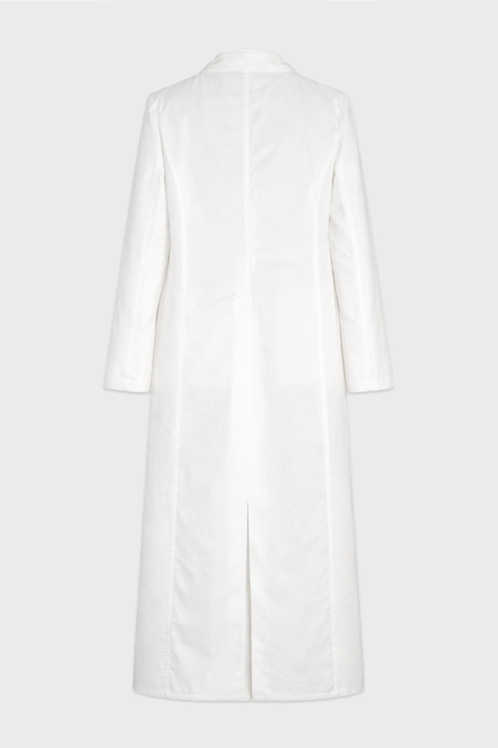 NYLON TRANSLUCENT COAT WHITE