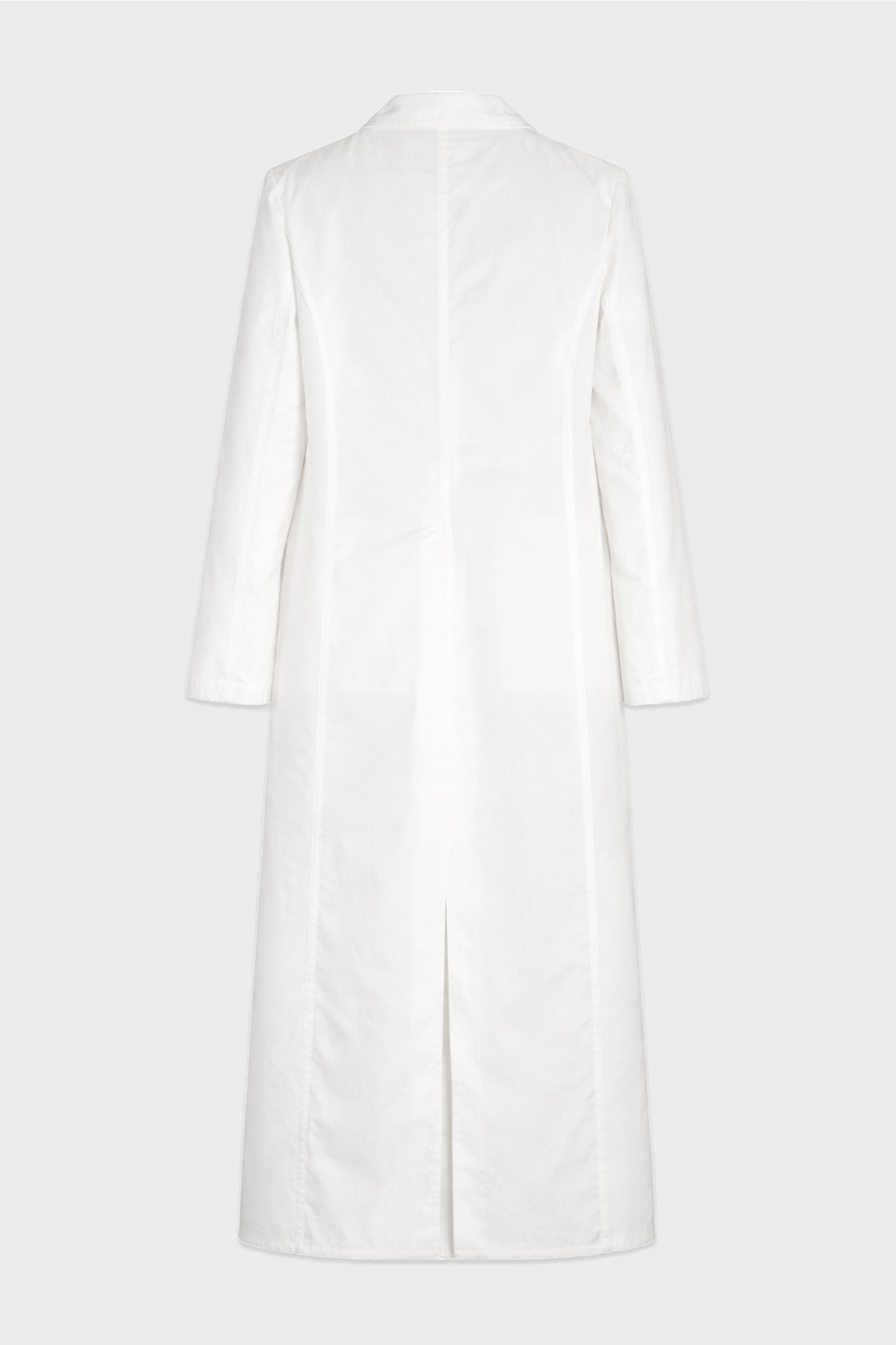 NYLON TRANSLUCENT COAT WHITE